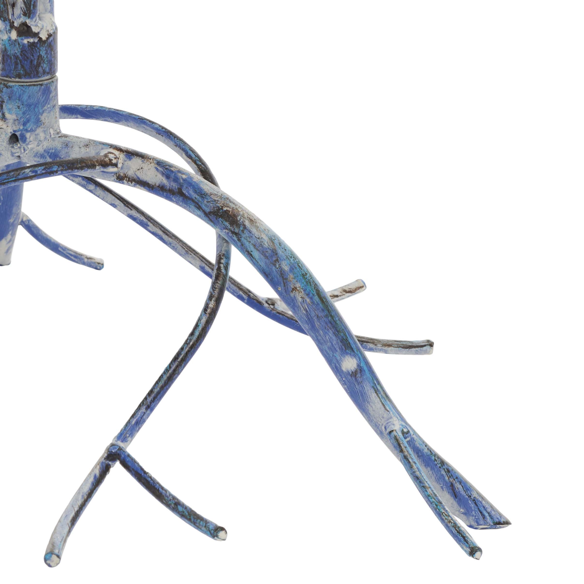 Nigel Bird Bath | Safavieh - PAT5032 - Mossy Blue