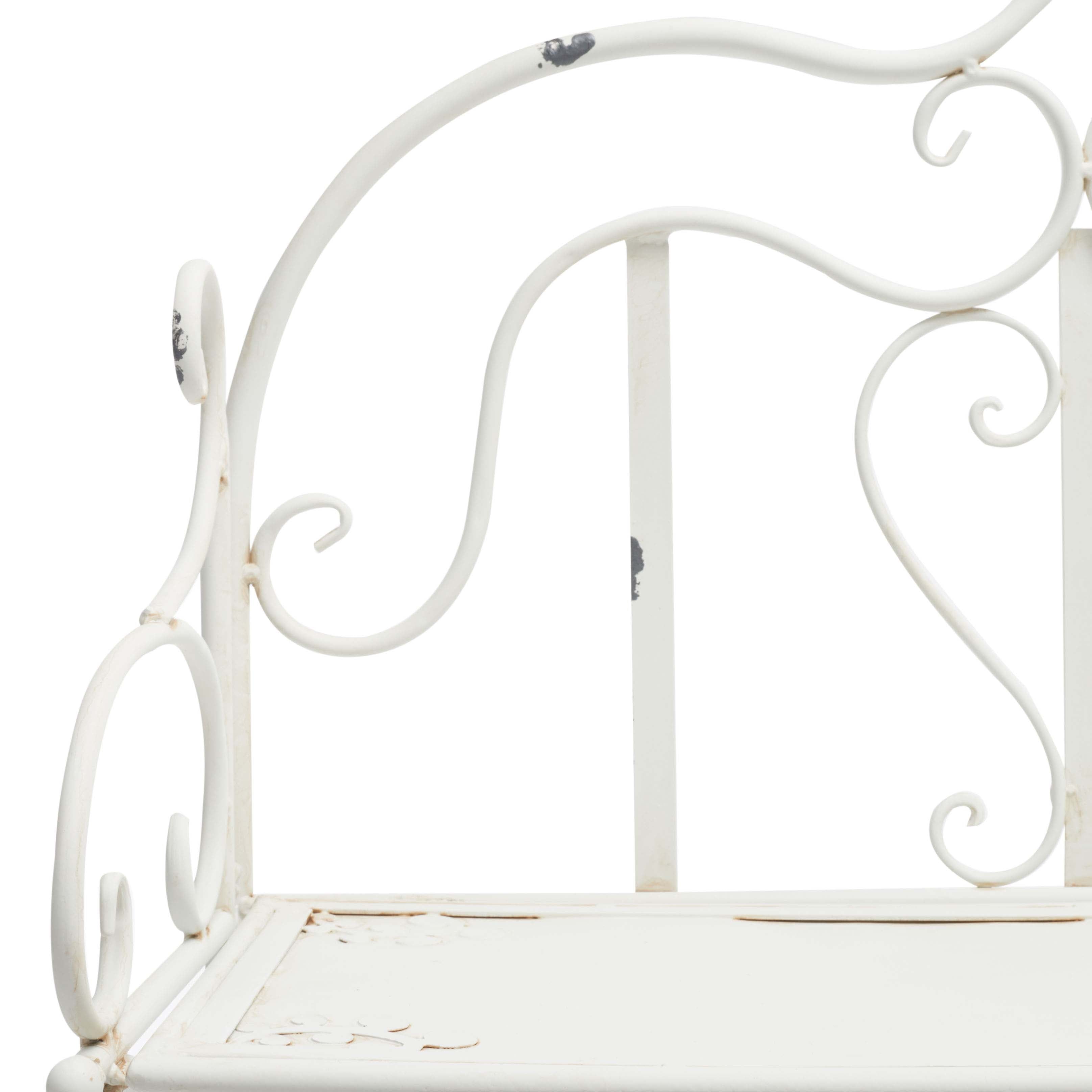 Safavieh Tyrique 4 Tier Shelf Unit , PAT5033 - Antique White