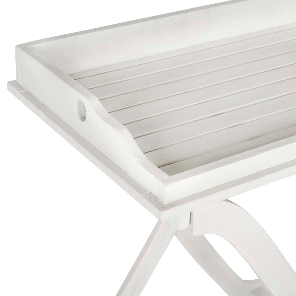 Safavieh Covina Tray Table , PAT6716 - Antique White