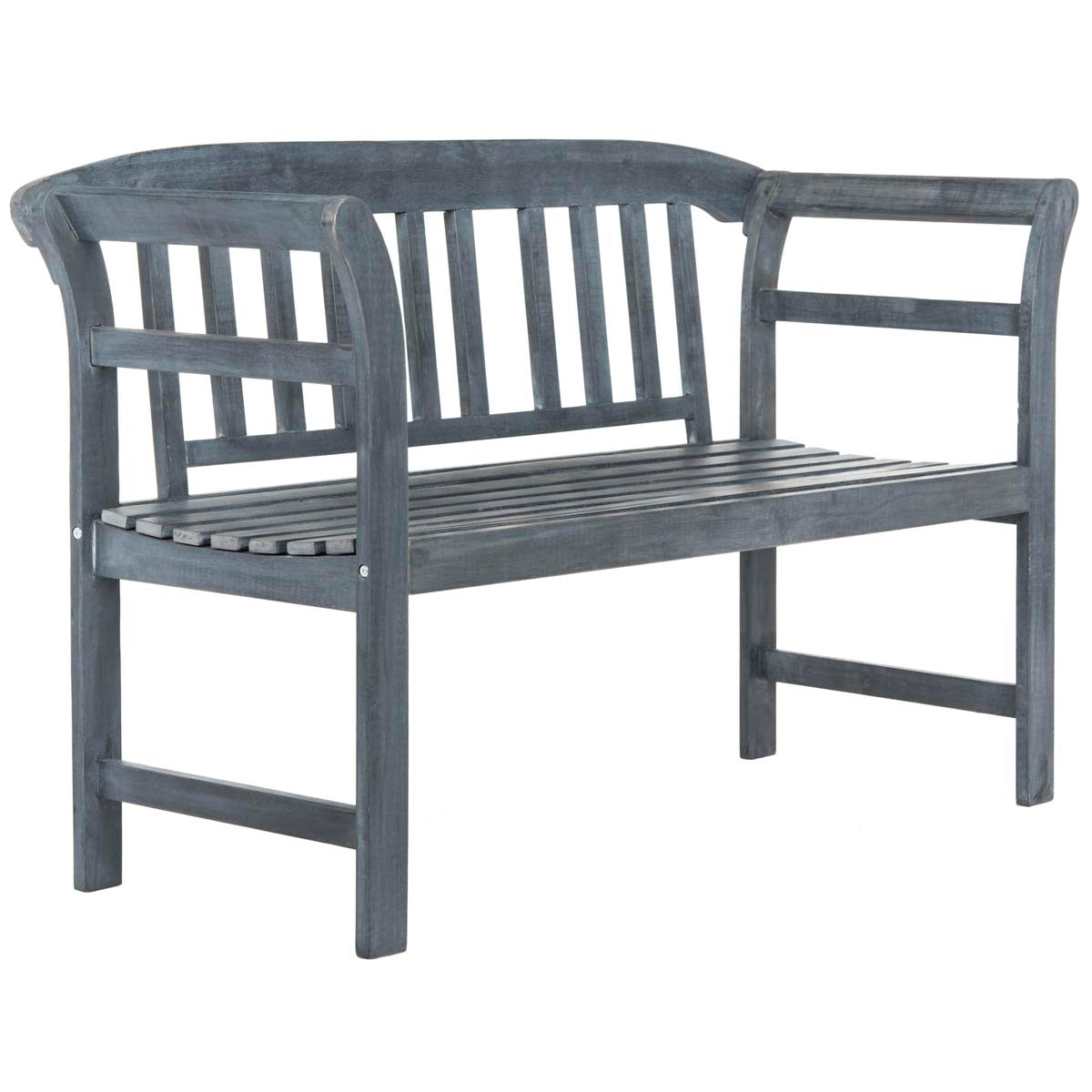 Safavieh Porterville 2 Seat Bench , PAT6742 - Ash Grey