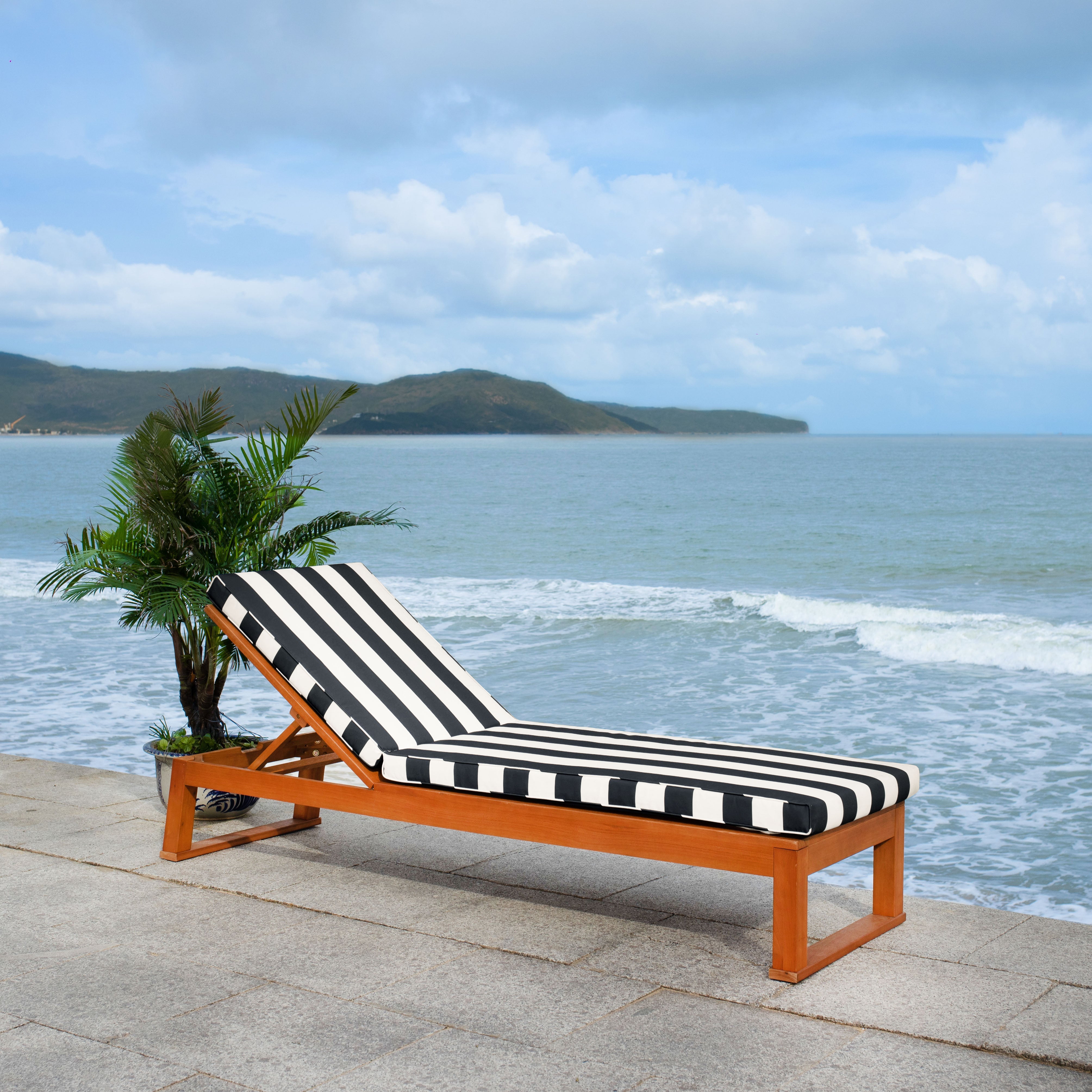Natural / Navy Stripe