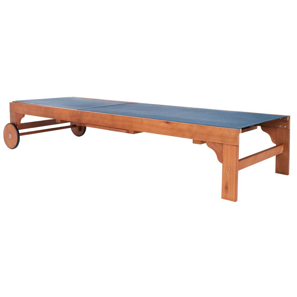 Safavieh Ralden Sunlounger, PAT7070 - Natural/Navy