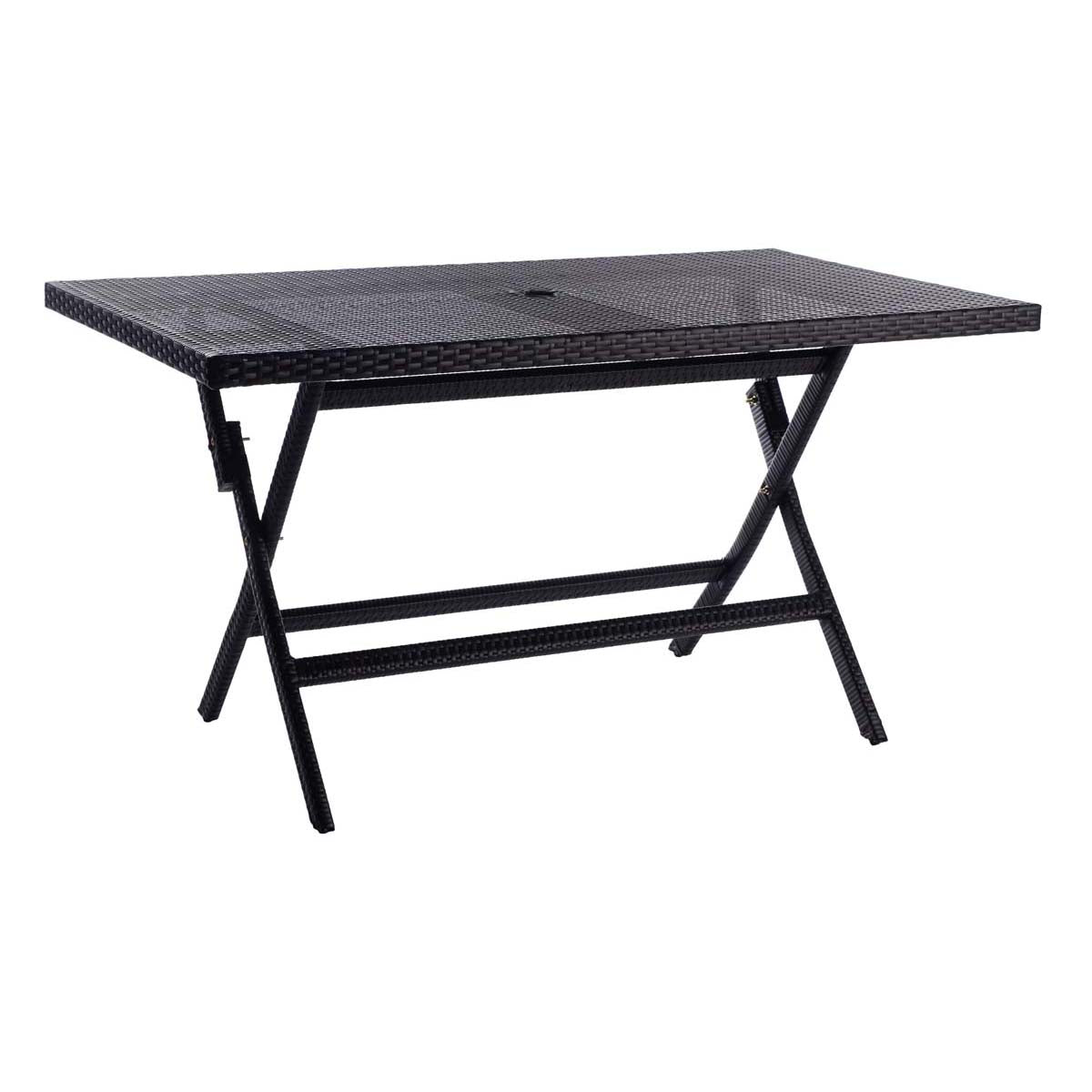 Akita Folding Table | Safavieh - PAT7503 - Black