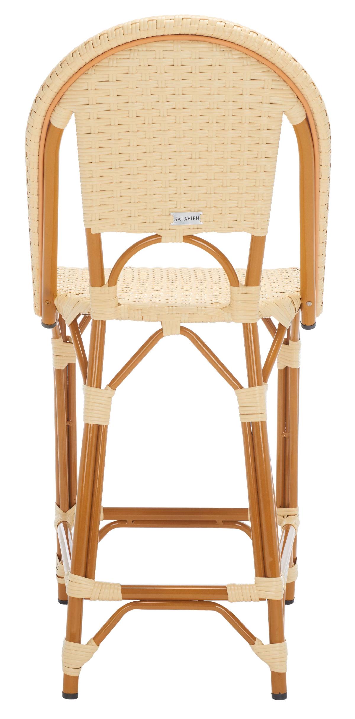 California Counter Stool | Safavieh - PAT7532 - Natural