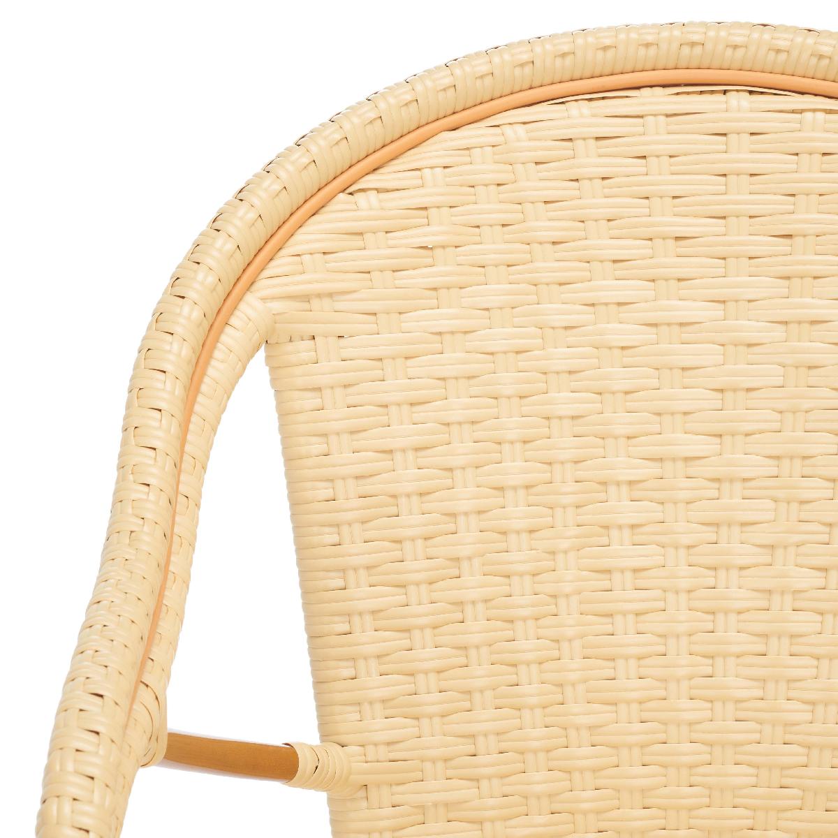 California Counter Stool W / Arms, PAT7533 - Natural