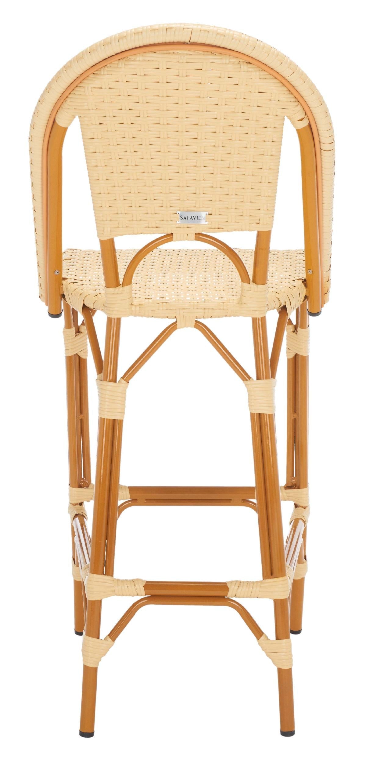 California Bar Stool | Safavieh - PAT7534 - Natural