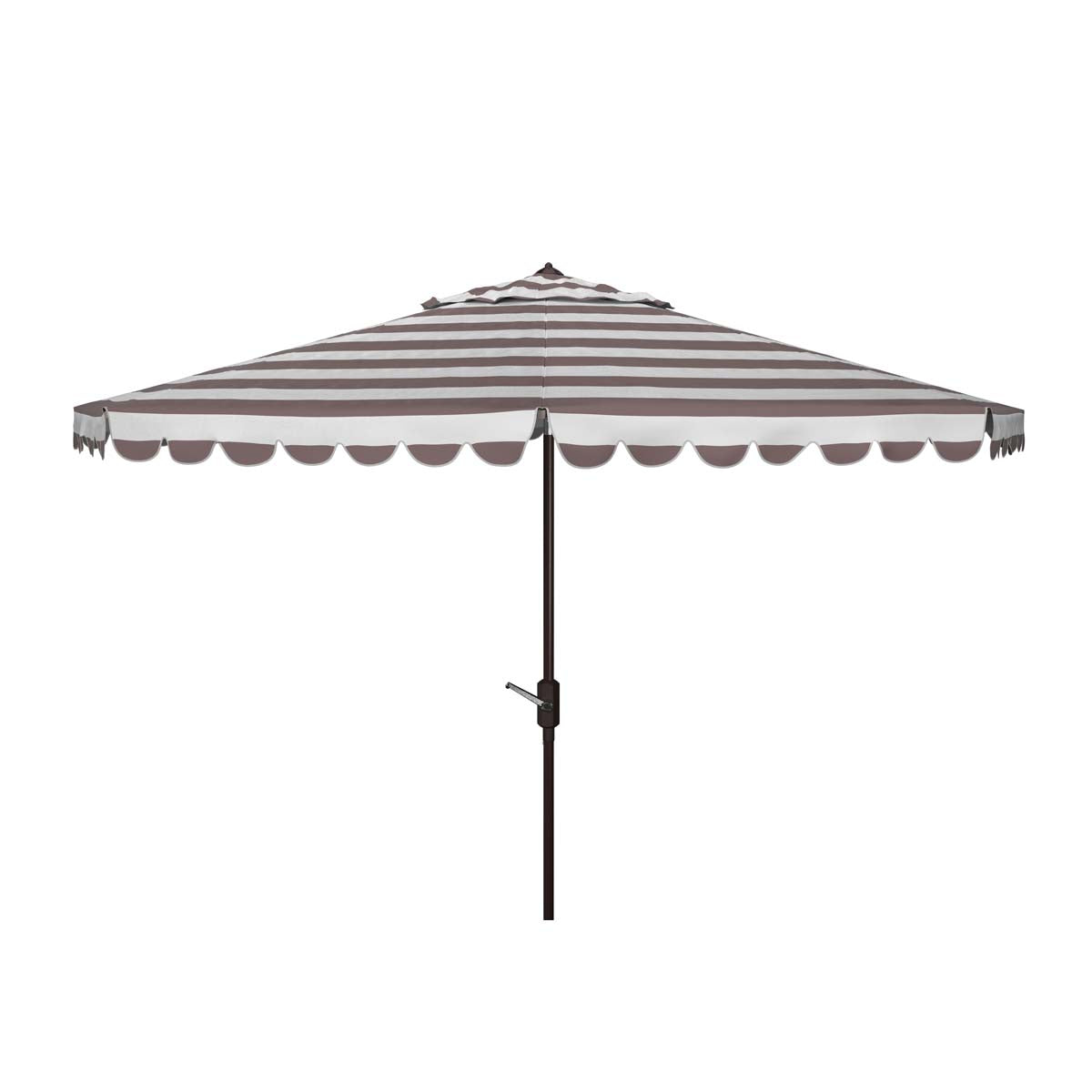 Safavieh Vienna 11Ft Rnd Crank Umbrella , PAT8111