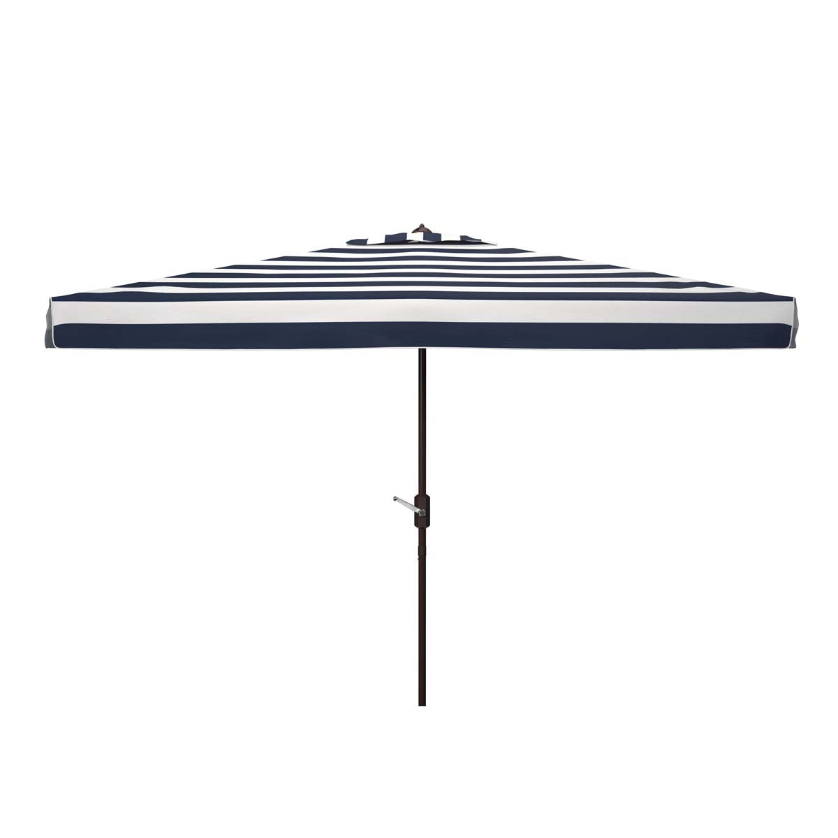 Safavieh Elsa Fashion Line 6.5 X 10 Ft Rect Umbrella , PAT8303 - Black/White