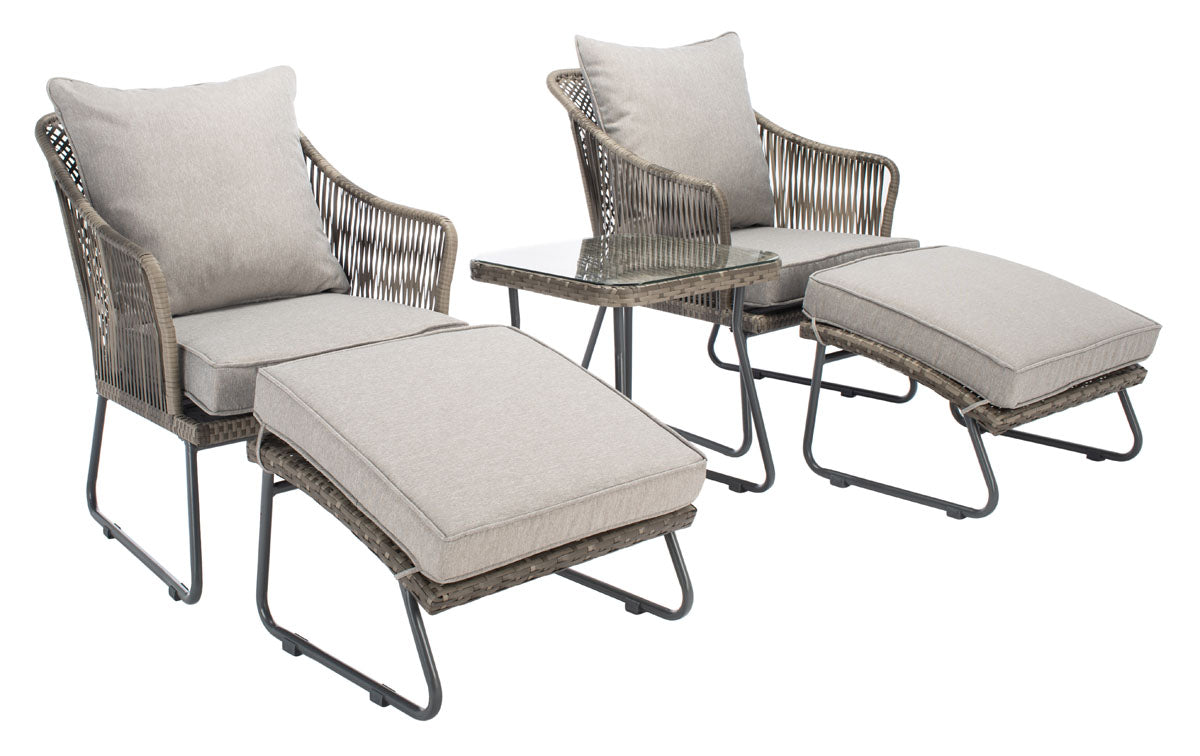 Safavieh Narda 5 Pc Lounger Set , PAT9018