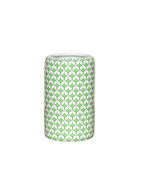 Mini Green Fish Scale Bud Vase