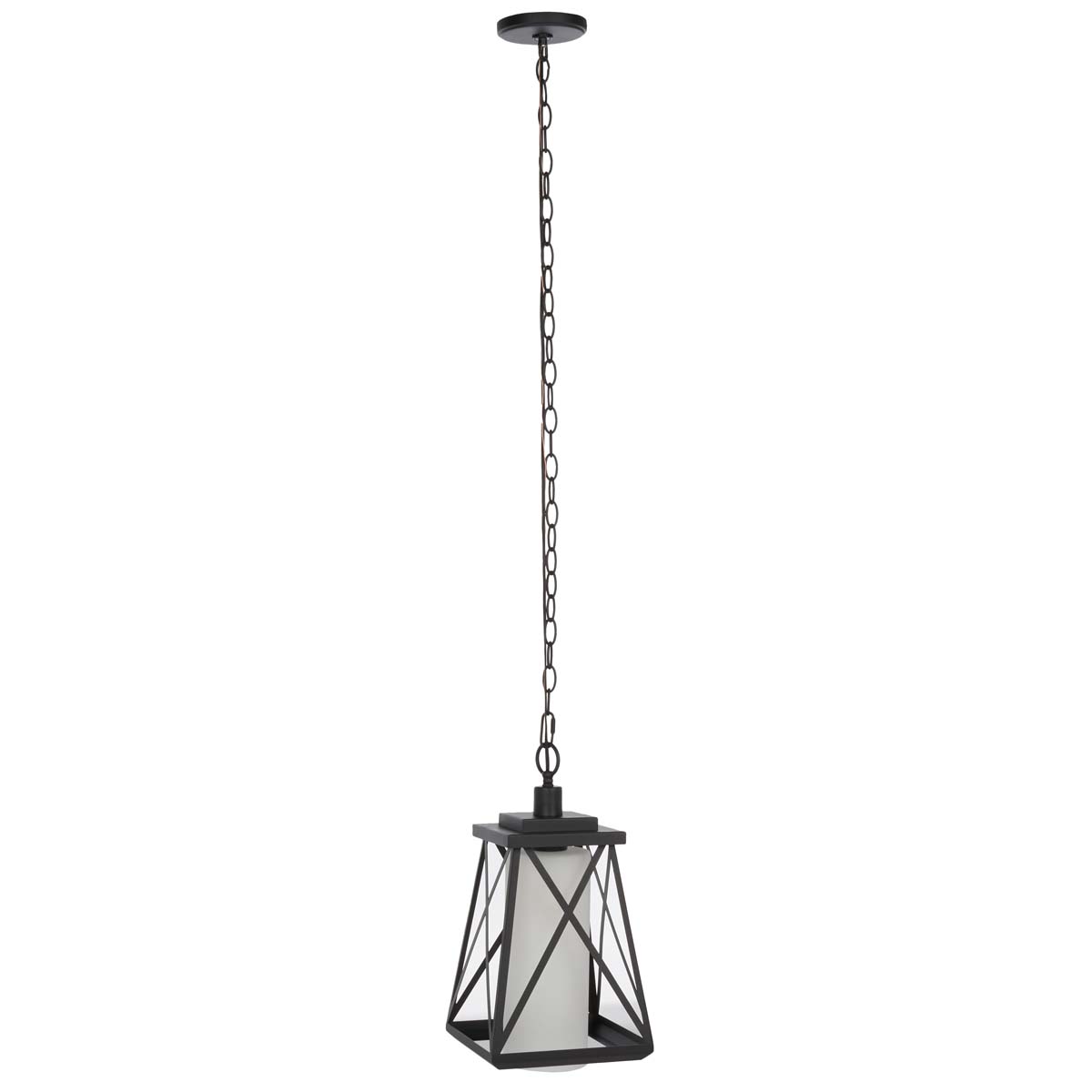 Safavieh Braith Outdoor Pendant , PLT7011 - Black
