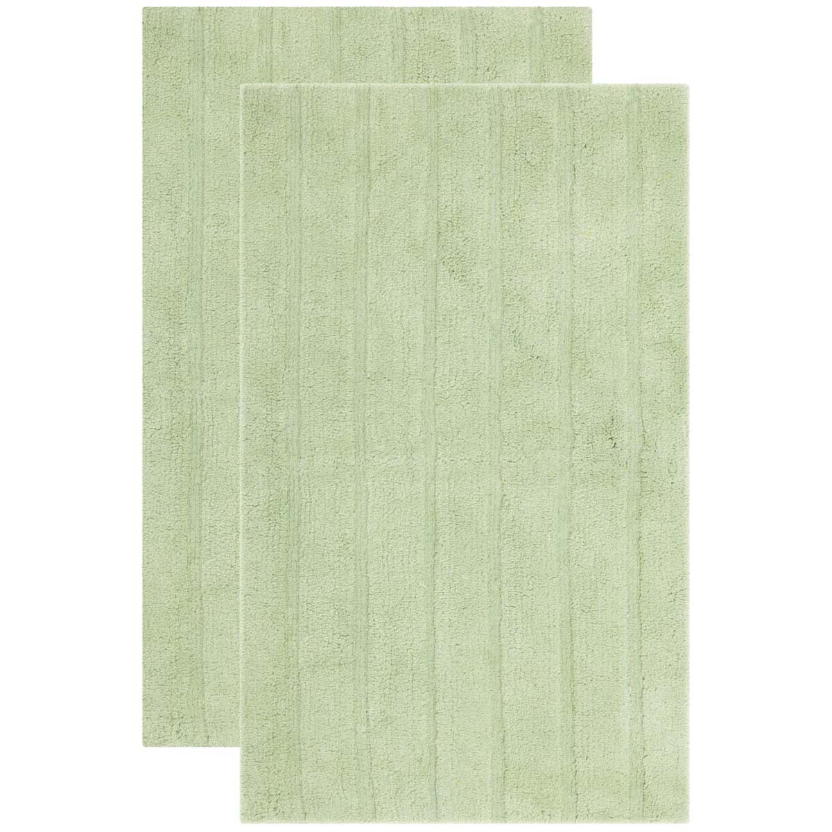Safavieh Spa Stripe Tufted Bathmat 720 Rug, PMB720 (Set of 2)