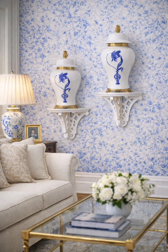 TULIP ORMOLU GINGER JAR