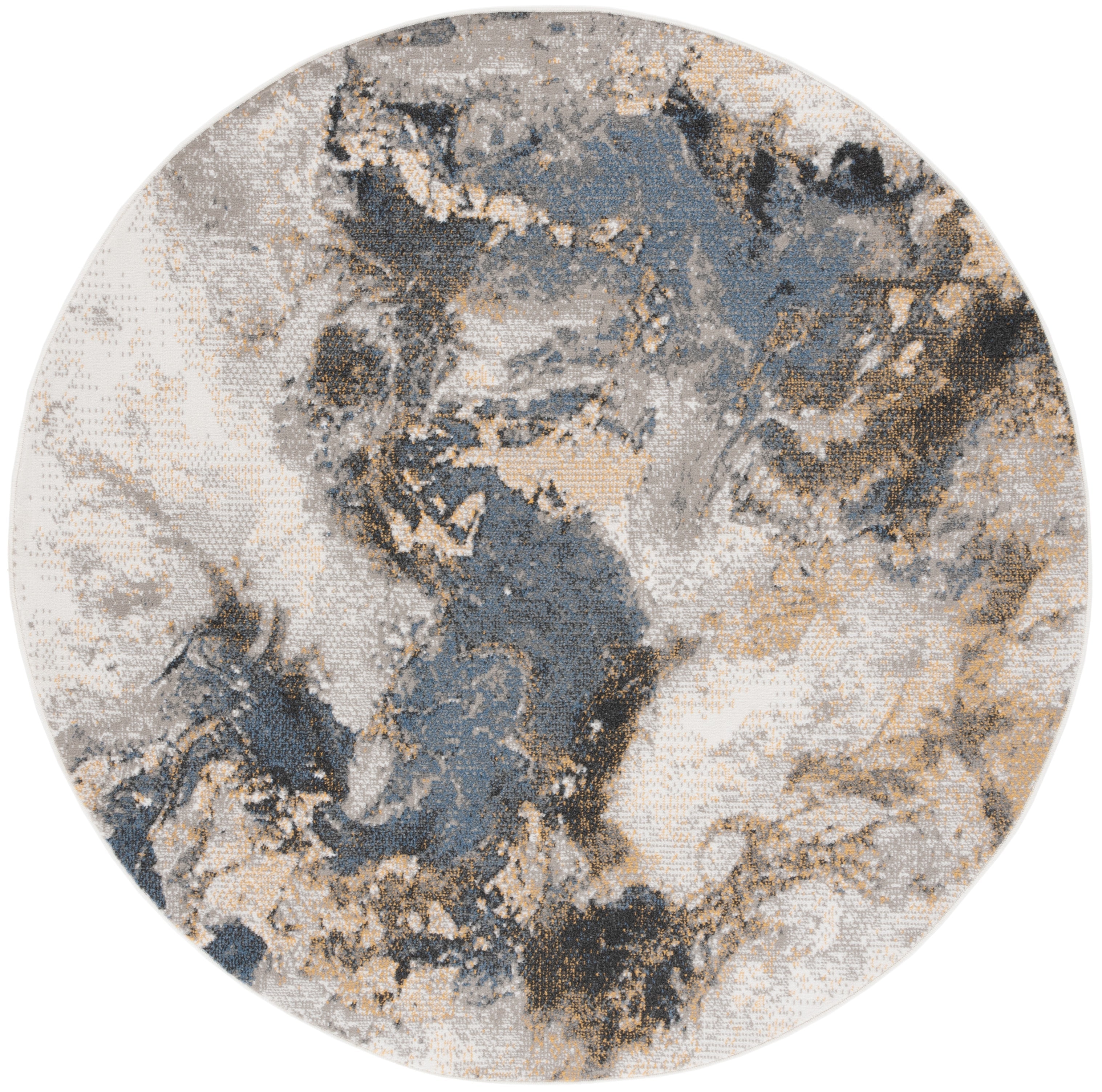 Grey / Navy Gold