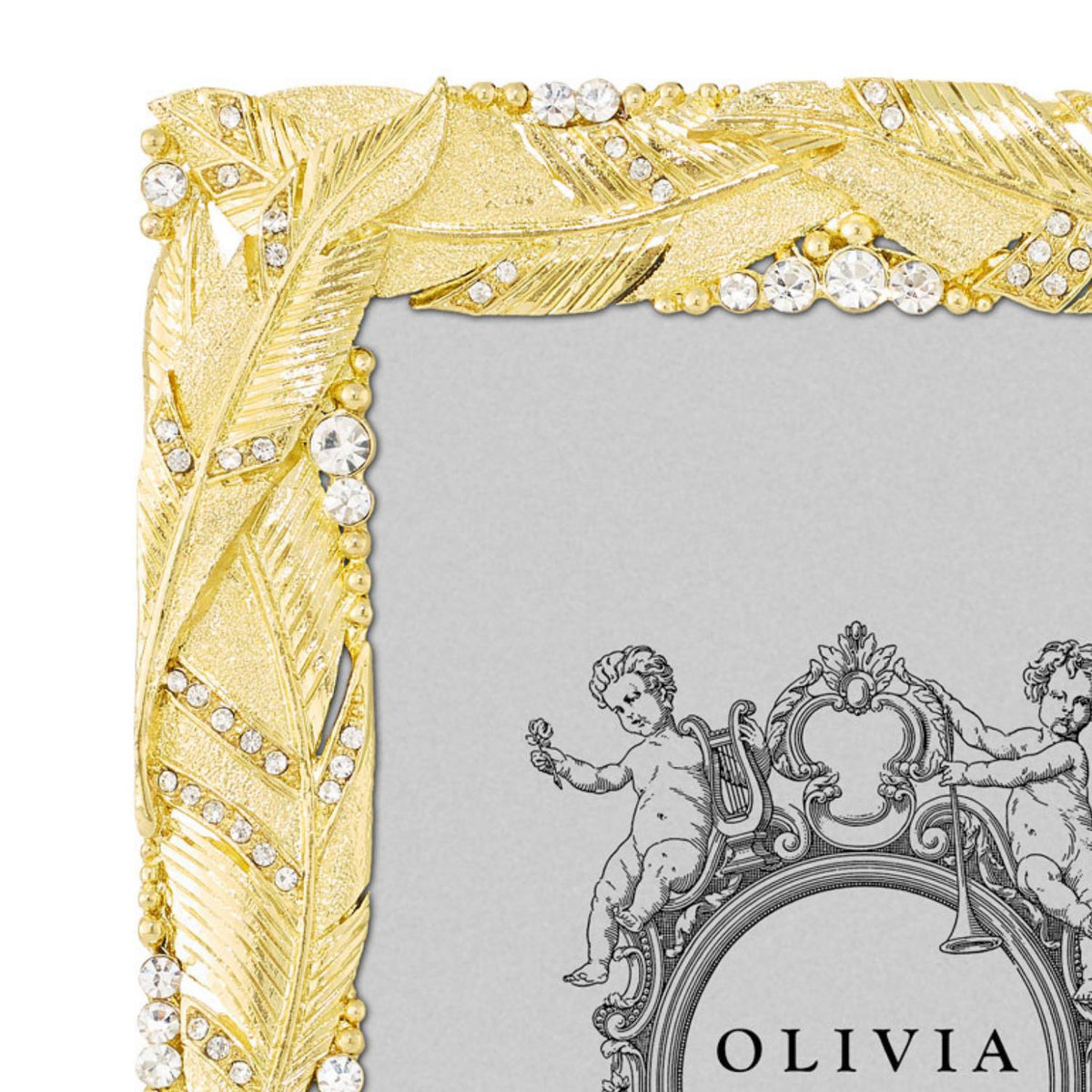 Preen Picture Frame, Gold