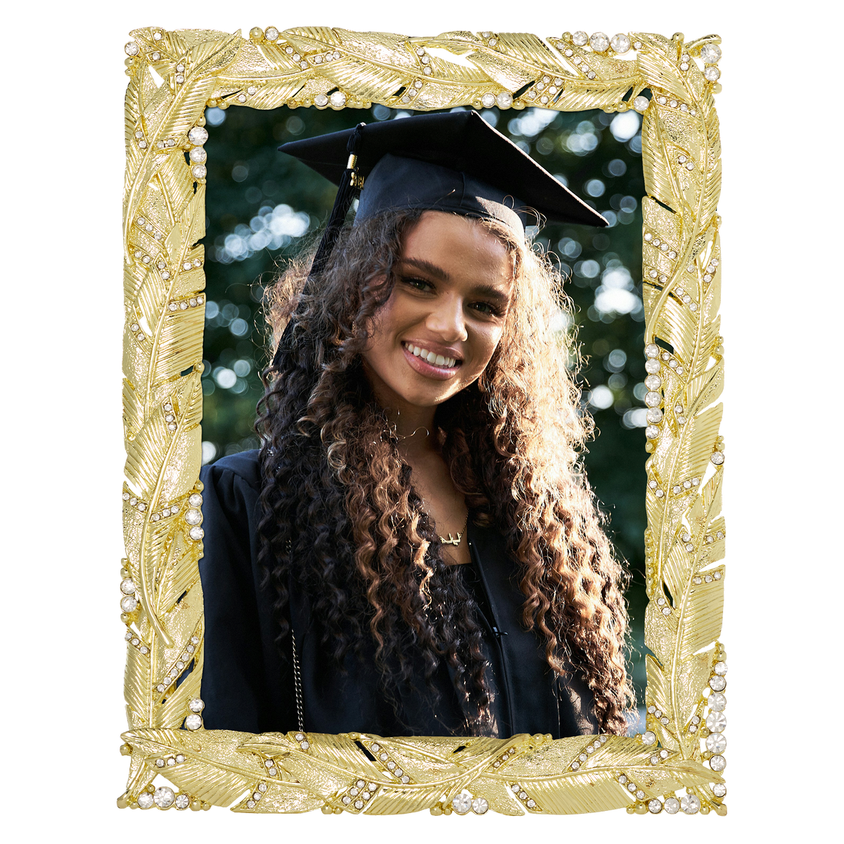 Preen Picture Frame, Gold