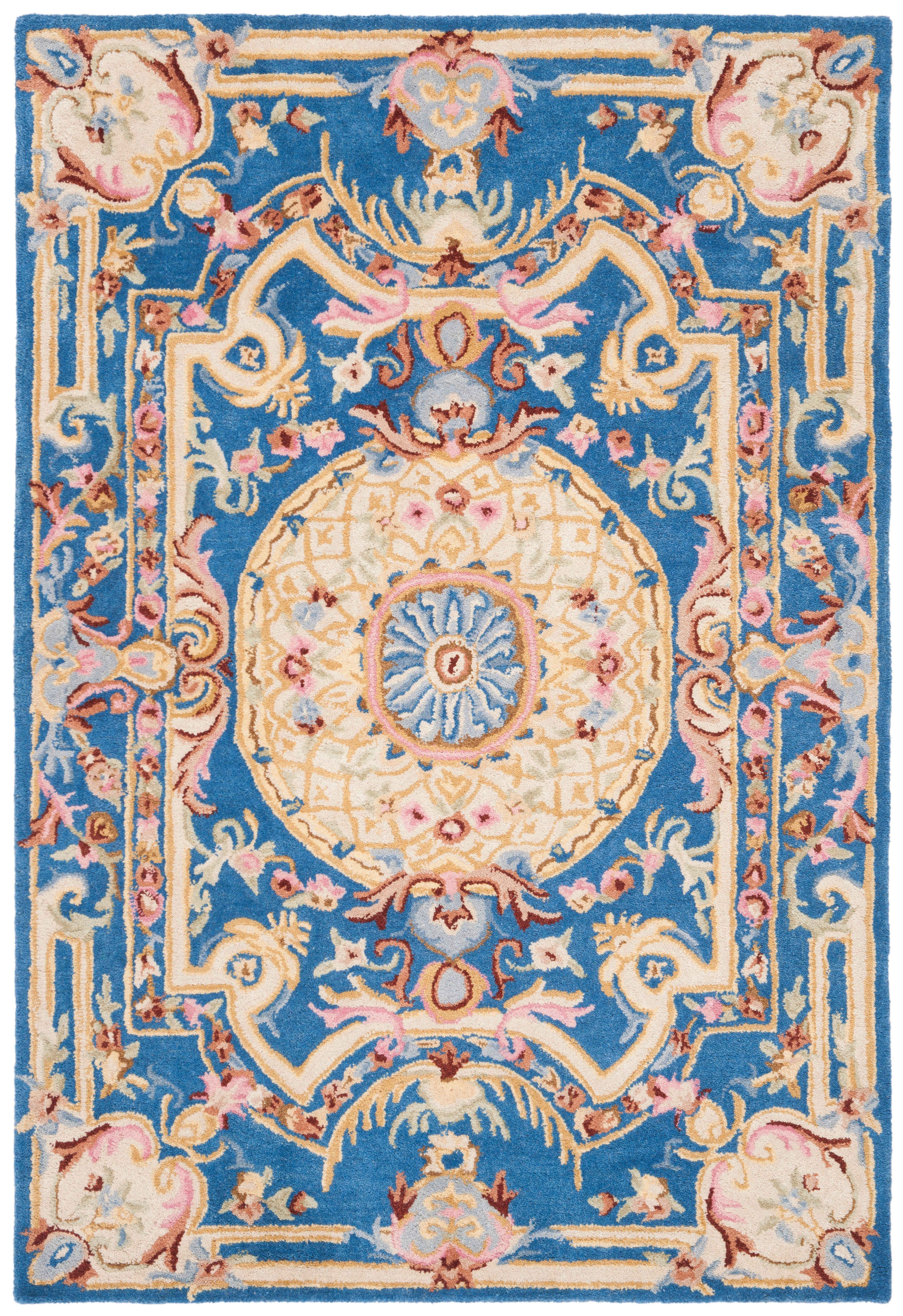 Blue / Ivory