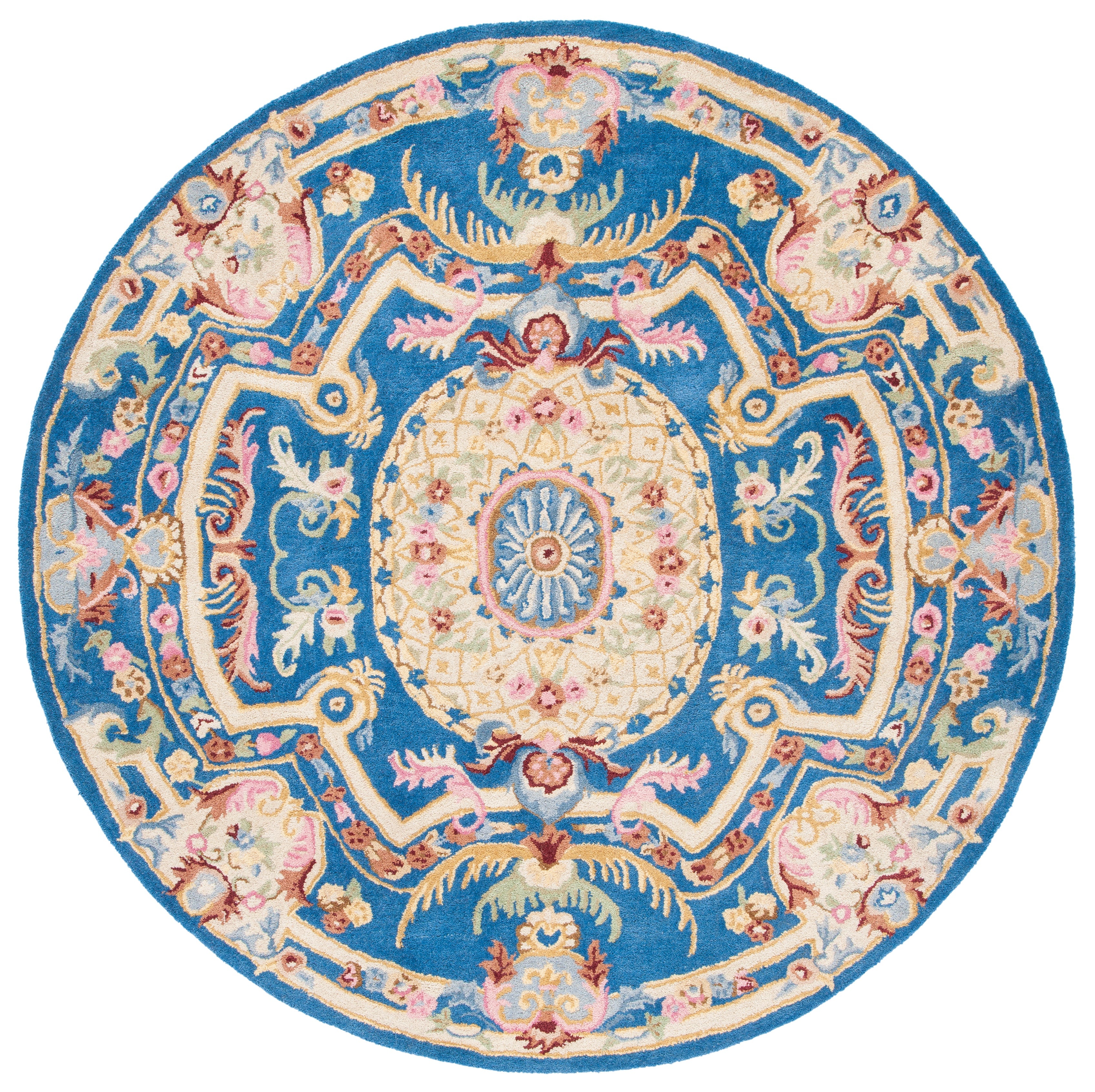 Blue / Ivory