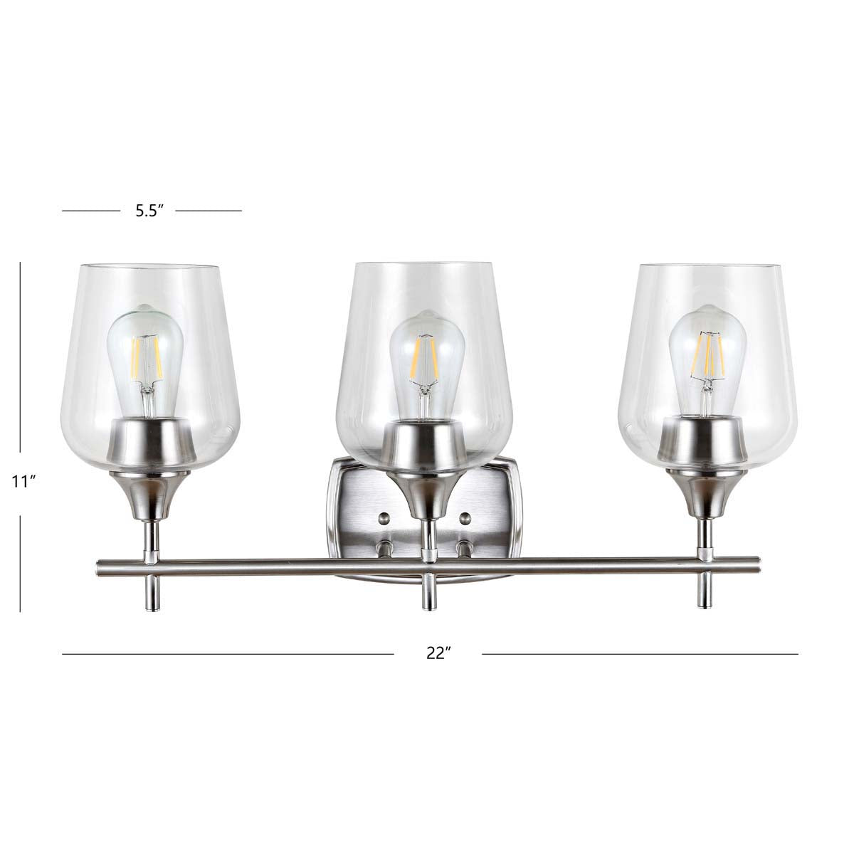 Nickel/Clear - Nickel/Clear