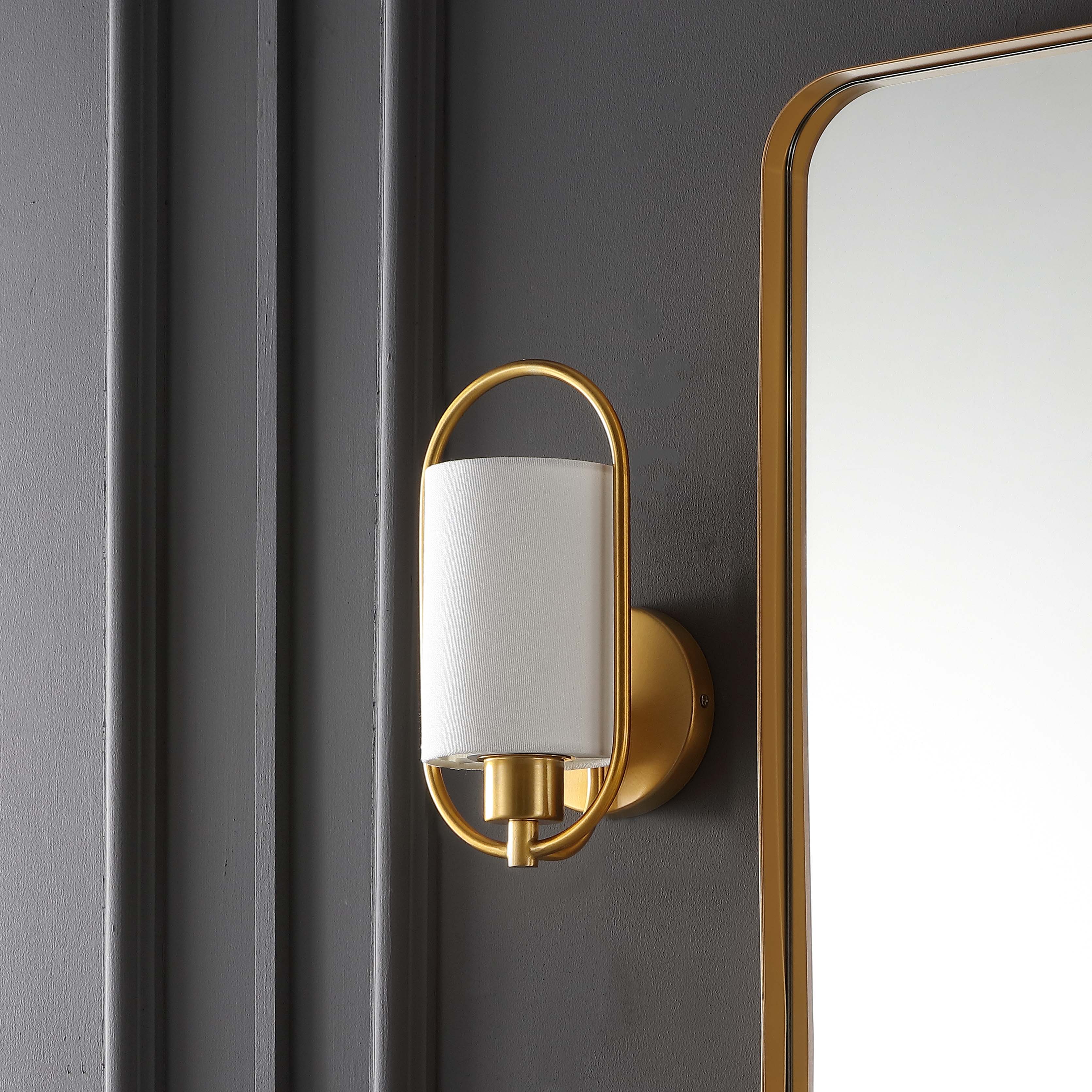 Haldea Wall Sconce | Safavieh - Brass
