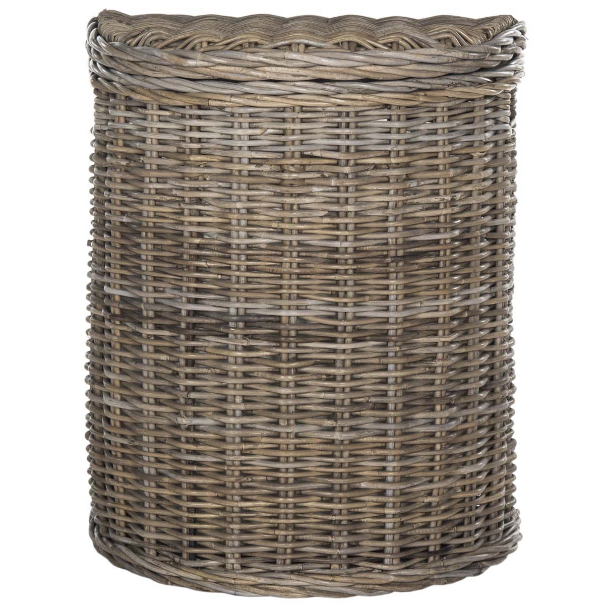 Safavieh Damari Wicker Storage Hamper - Grey