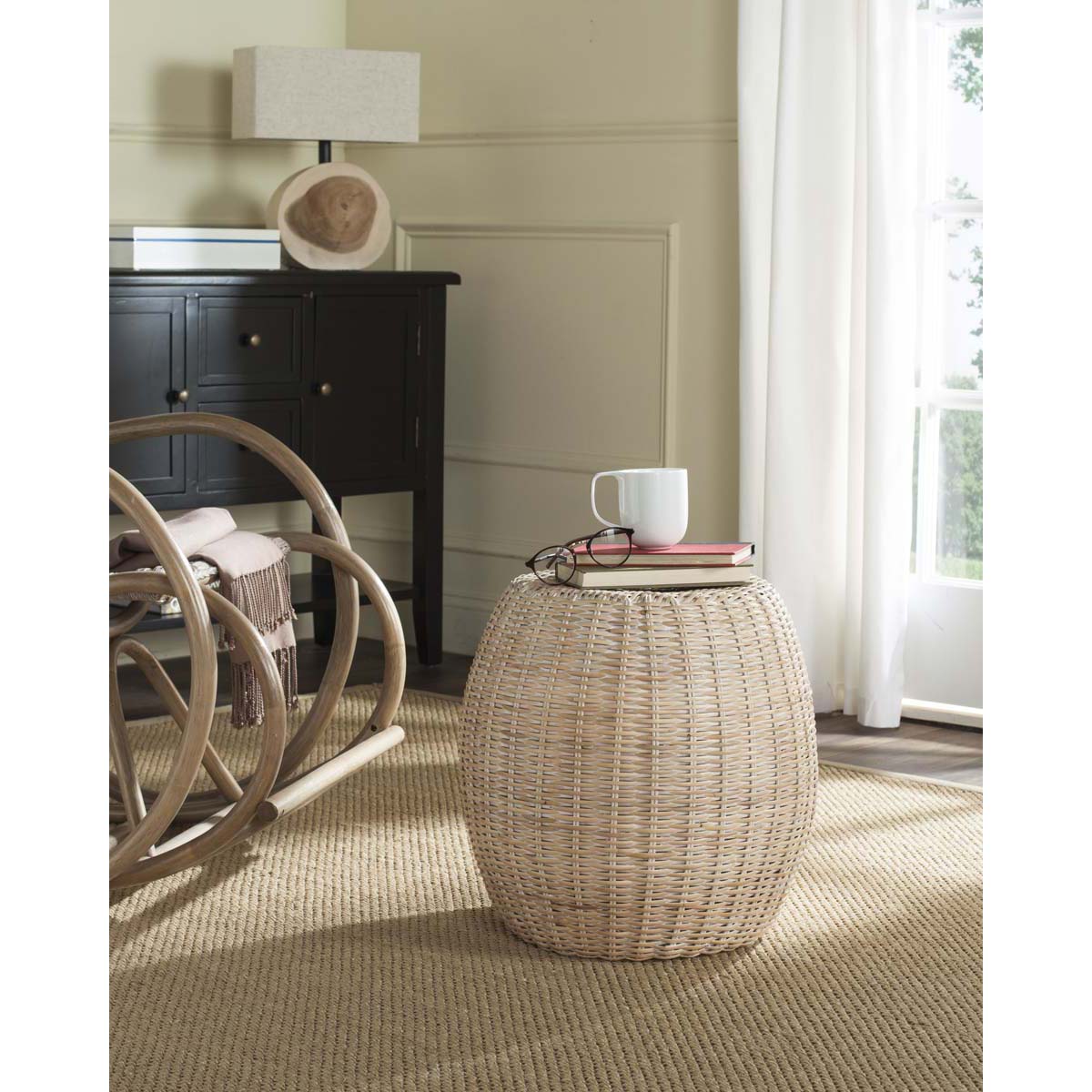 Safavieh Remi End Table - White Washed