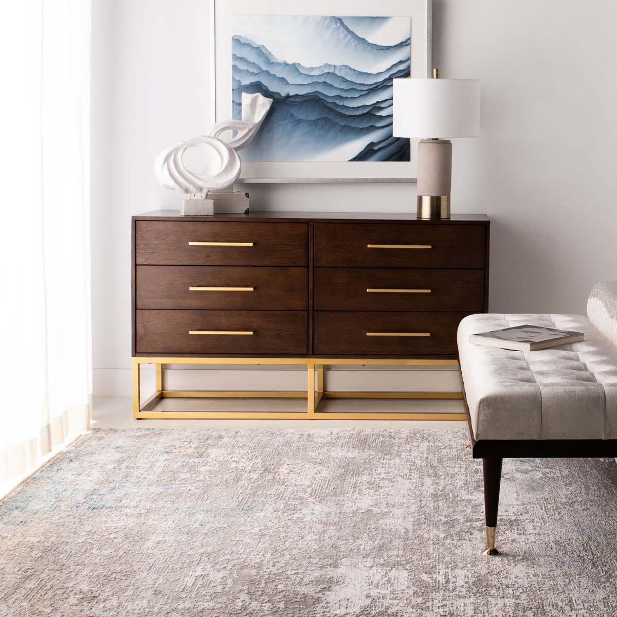 Estelle Dresser | Safavieh Couture - Walnut