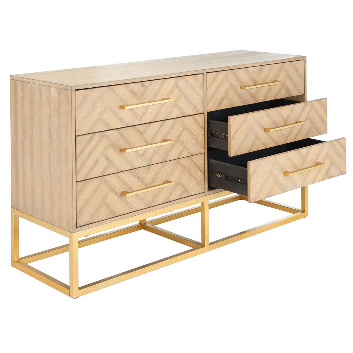 Estelle Dresser | Safavieh Couture - Rustic Oak