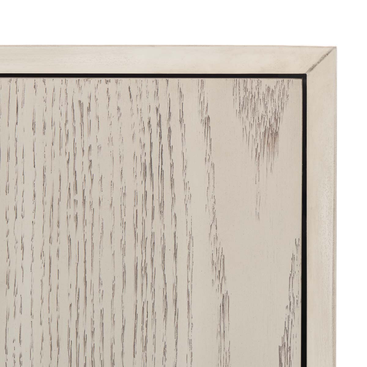 Elissa Mid-Century Large Media Stand | Safavieh Couture - SFV2115 - White Washed