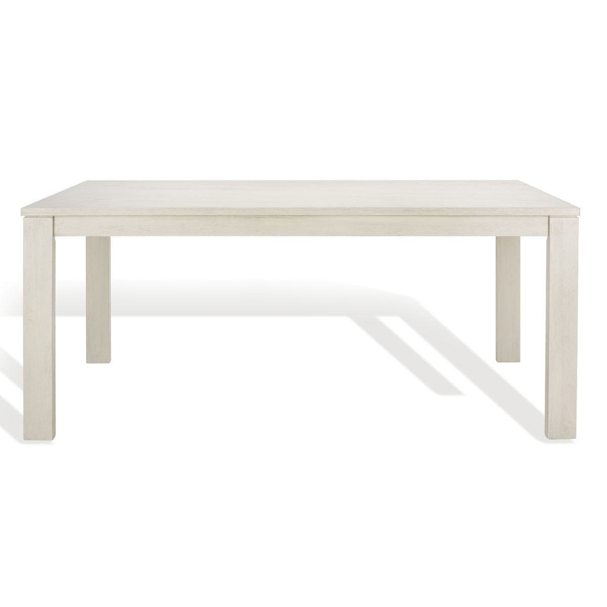 Deirdra Wood Rectangle Dining Table | Safavieh Couture - SFV2137 - White Wash