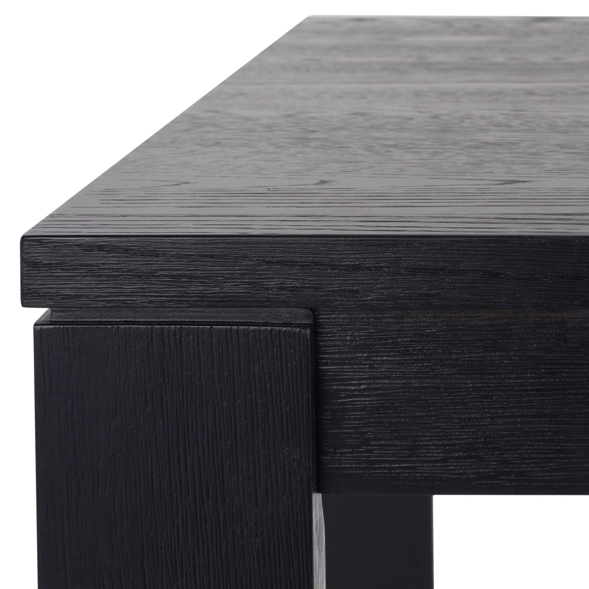 Deirdra Wood Rectangle Dining Table | Safavieh Couture - SFV2137 - Black