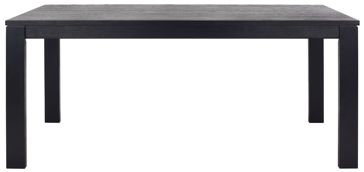 Deirdra Wood Rectangle Dining Table | Safavieh Couture - SFV2137 - Black