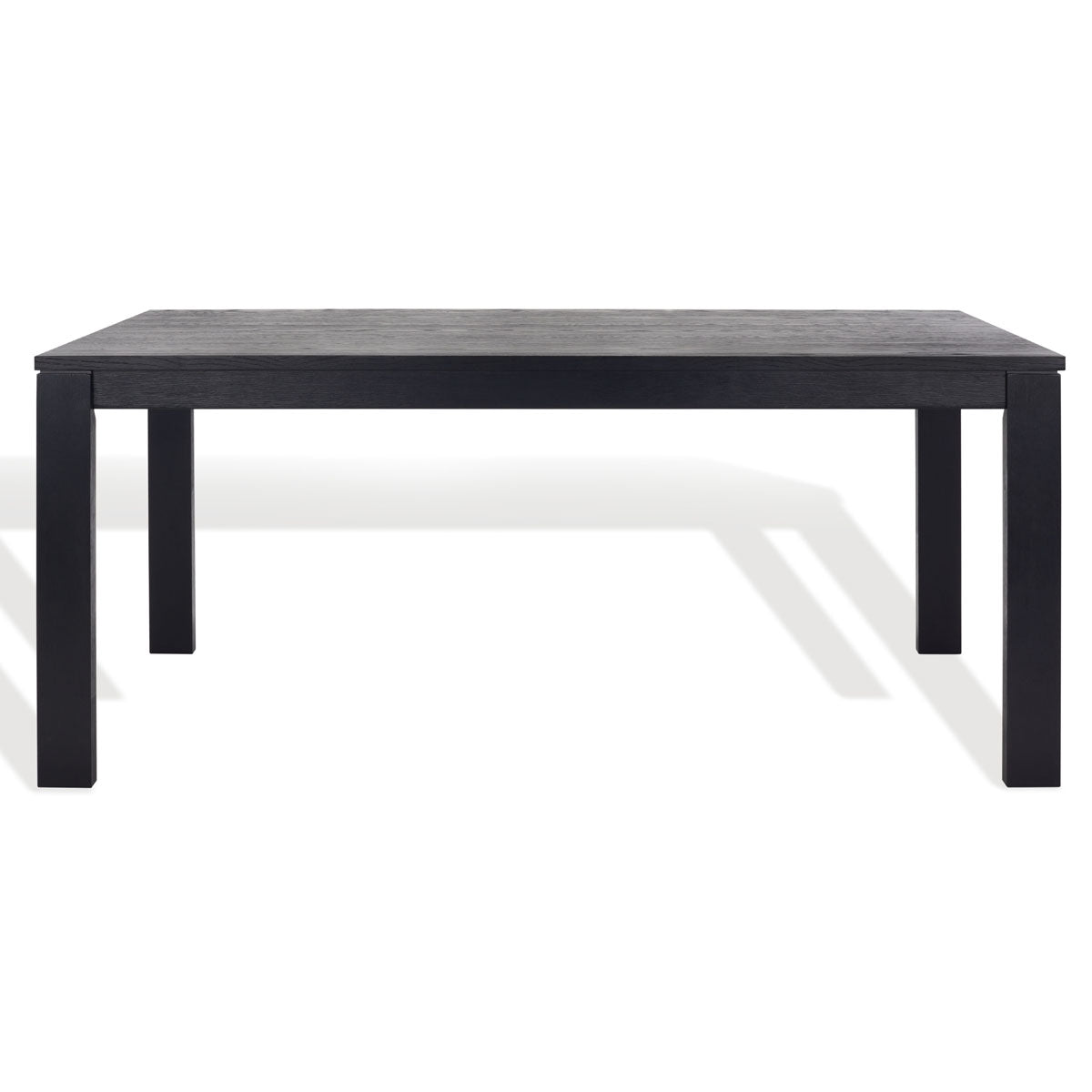 Deirdra Wood Rectangle Dining Table | Safavieh Couture - SFV2137 - Black