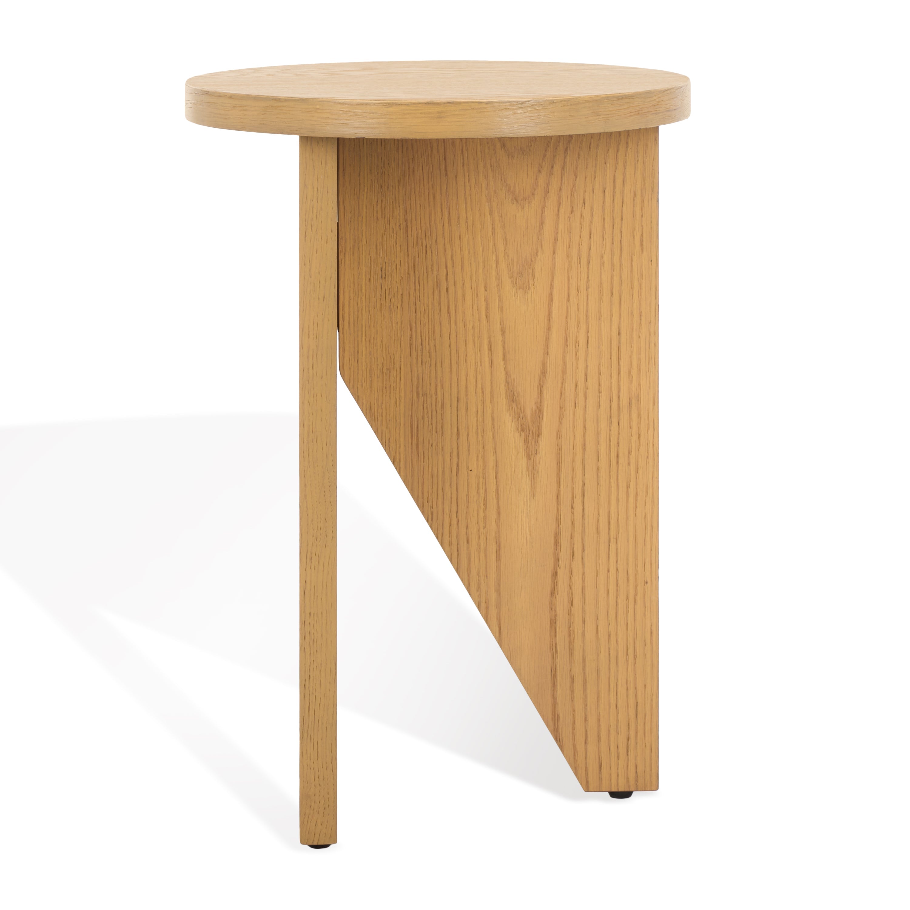 safavieh couture bonaclara wood 2 leg table, sfv2156 - Natural