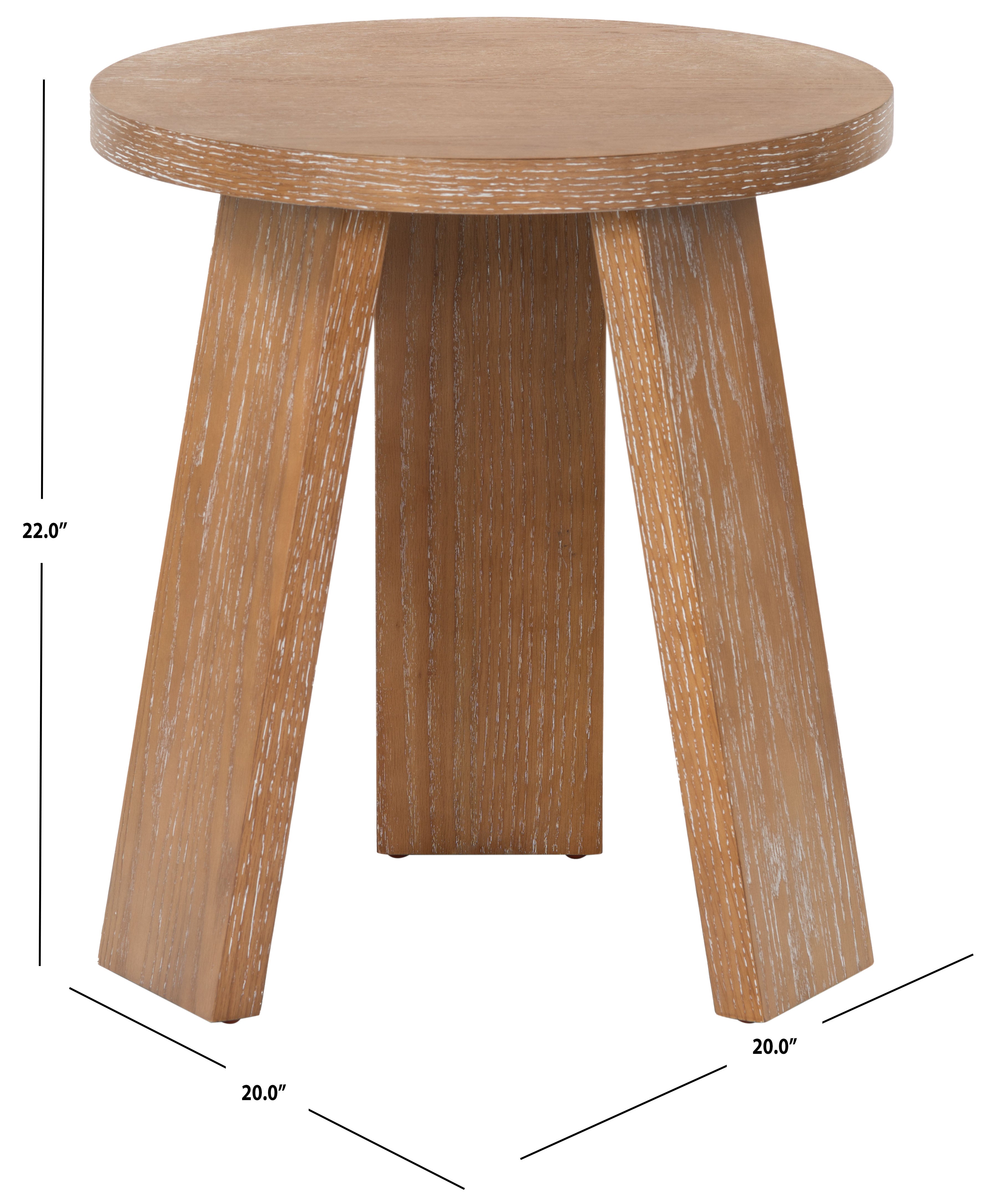 Julianna Wood Accent Table | Safavieh Couture - SFV2165