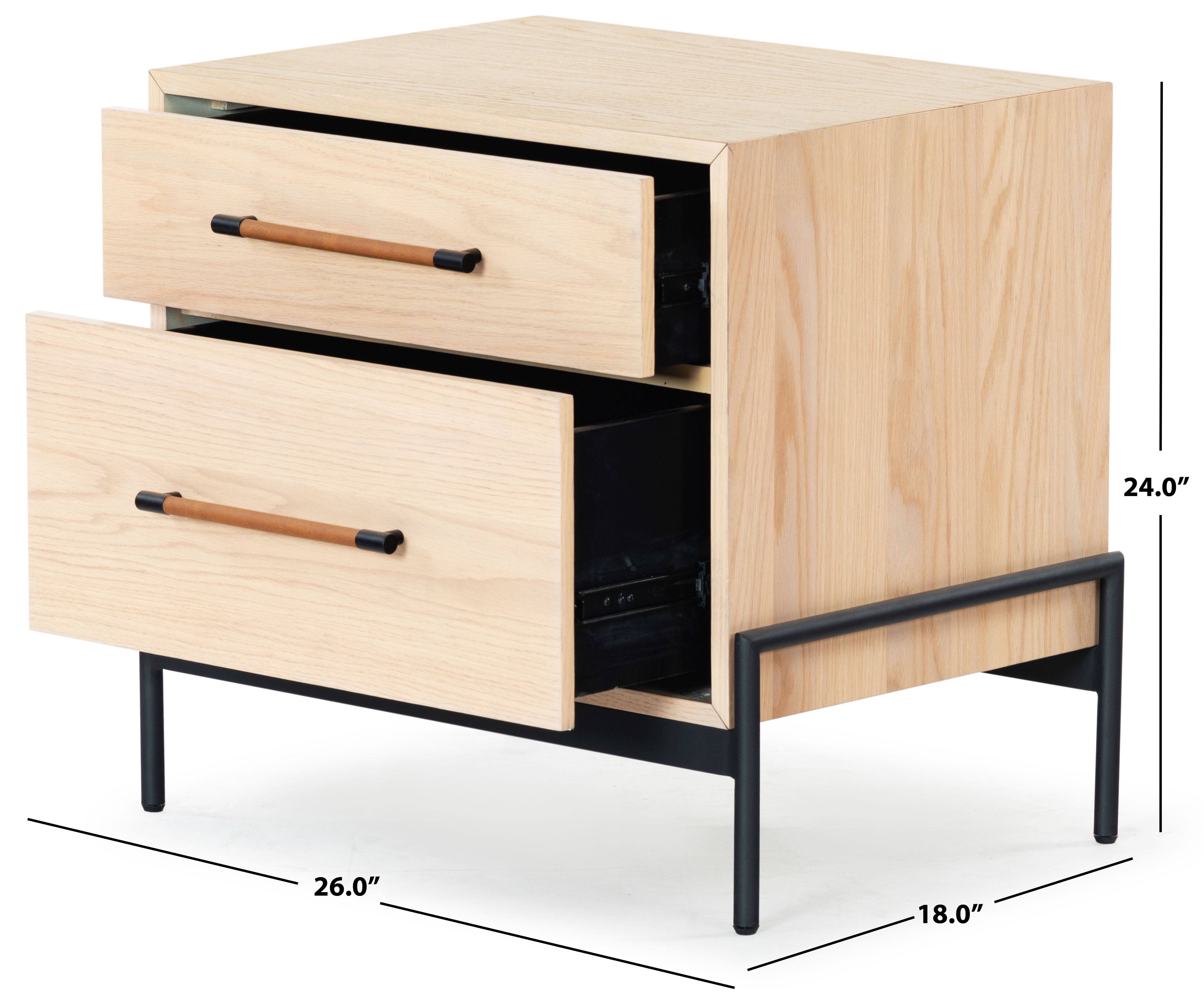 OAK / BLACK