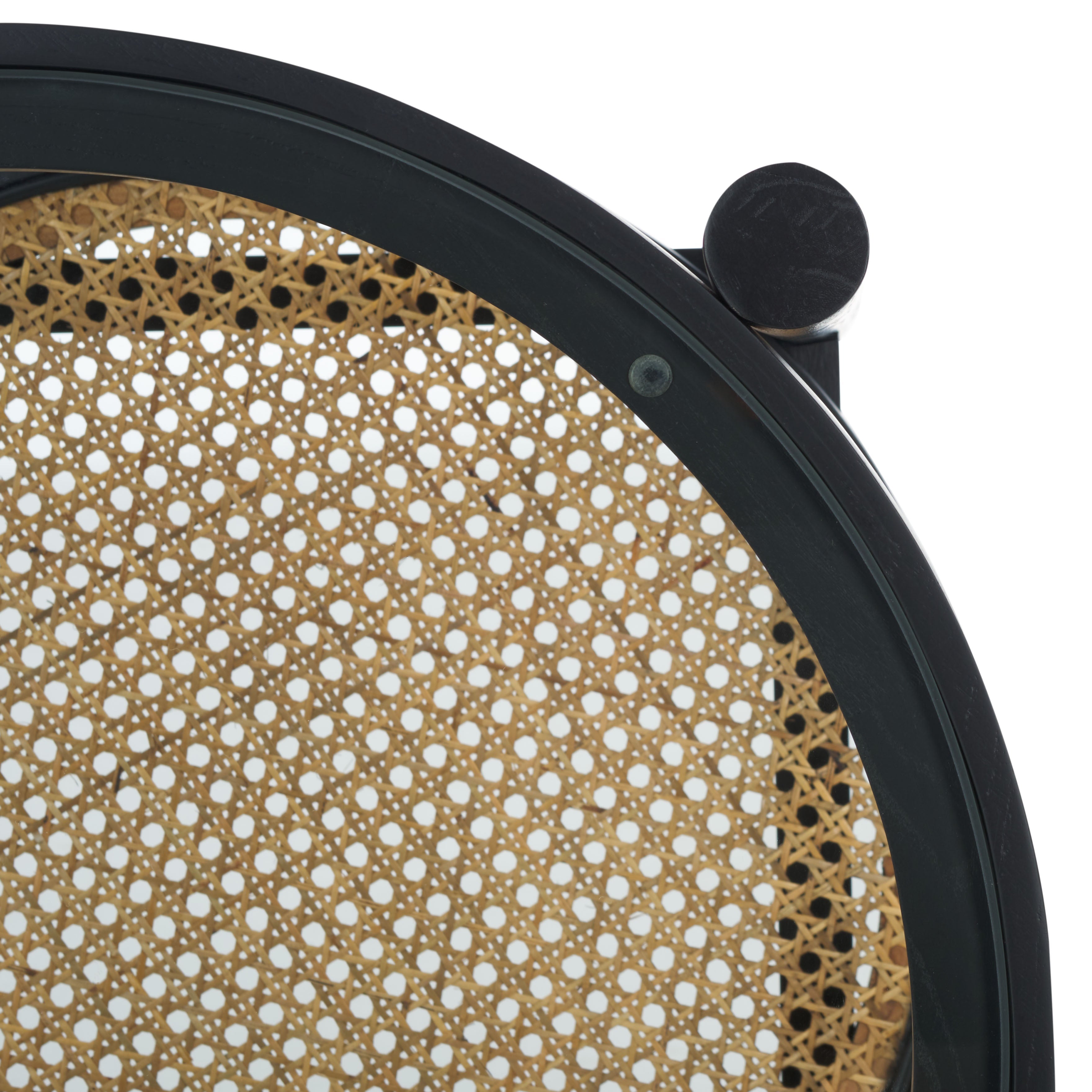 Safavieh Couture Karyna Rattan & Glass Accent Table, SFV2301