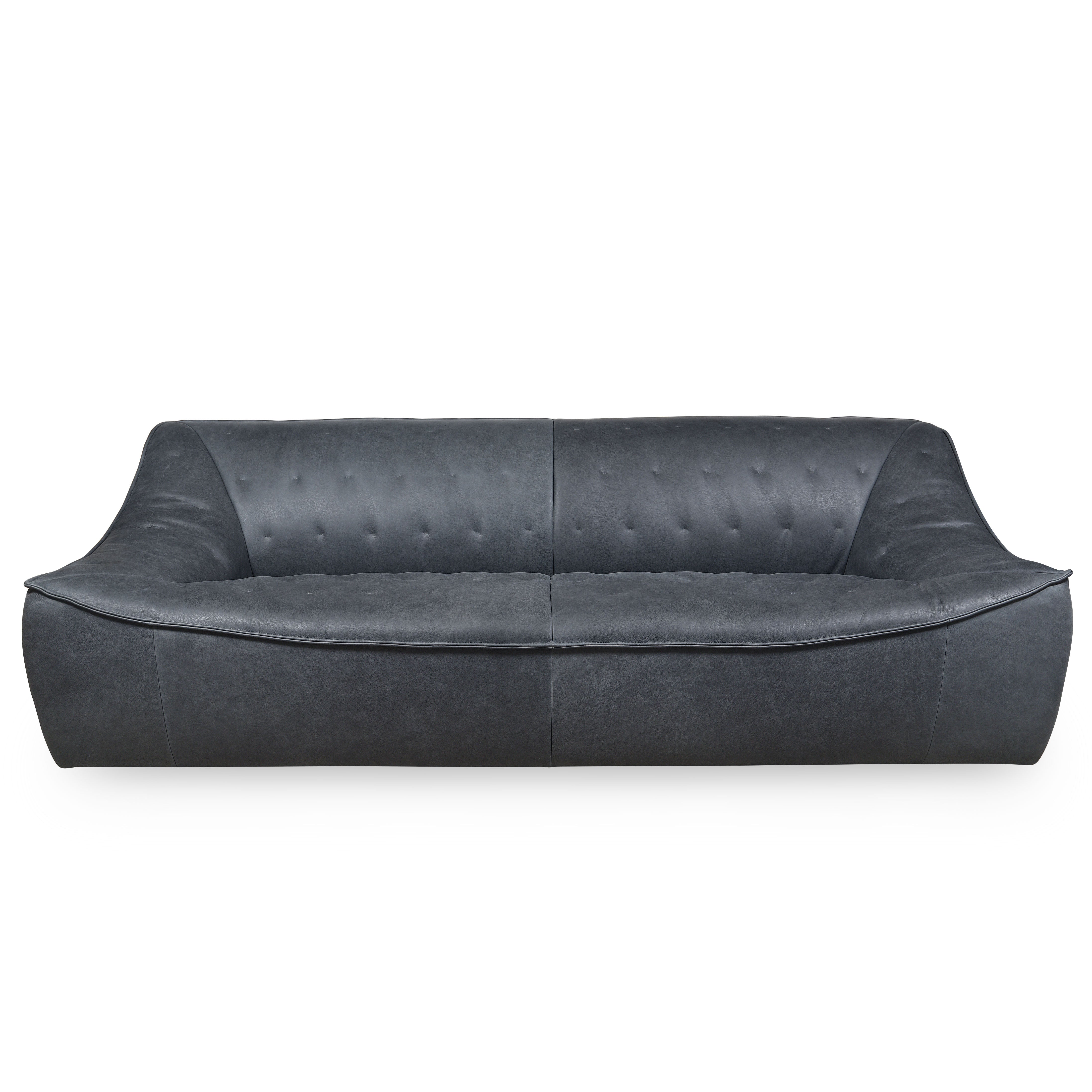 Safavieh Couture Agitha Leather Sofa, SFV2405