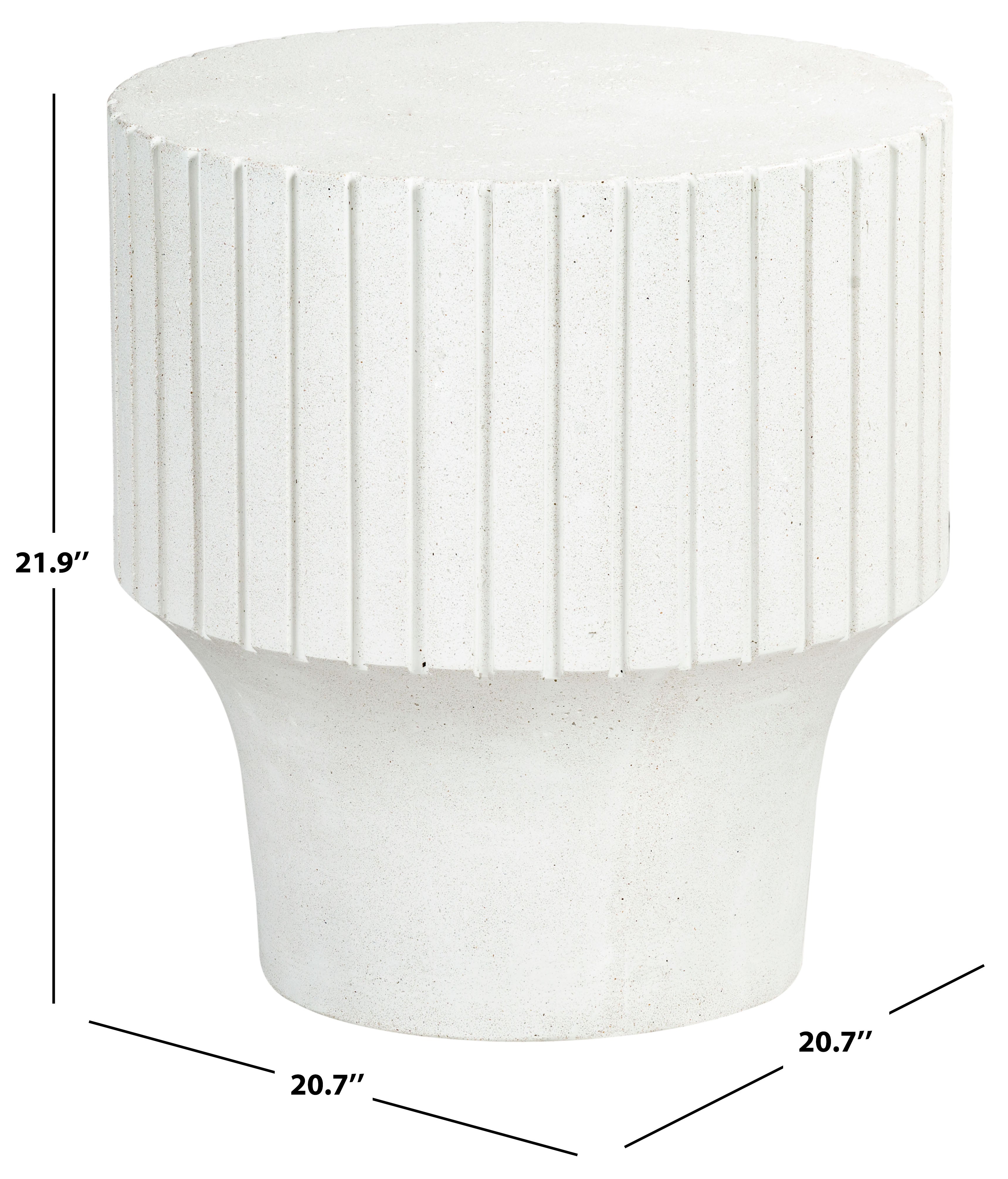 Safavieh Couture Einstein Round Accent Table, SFV2607