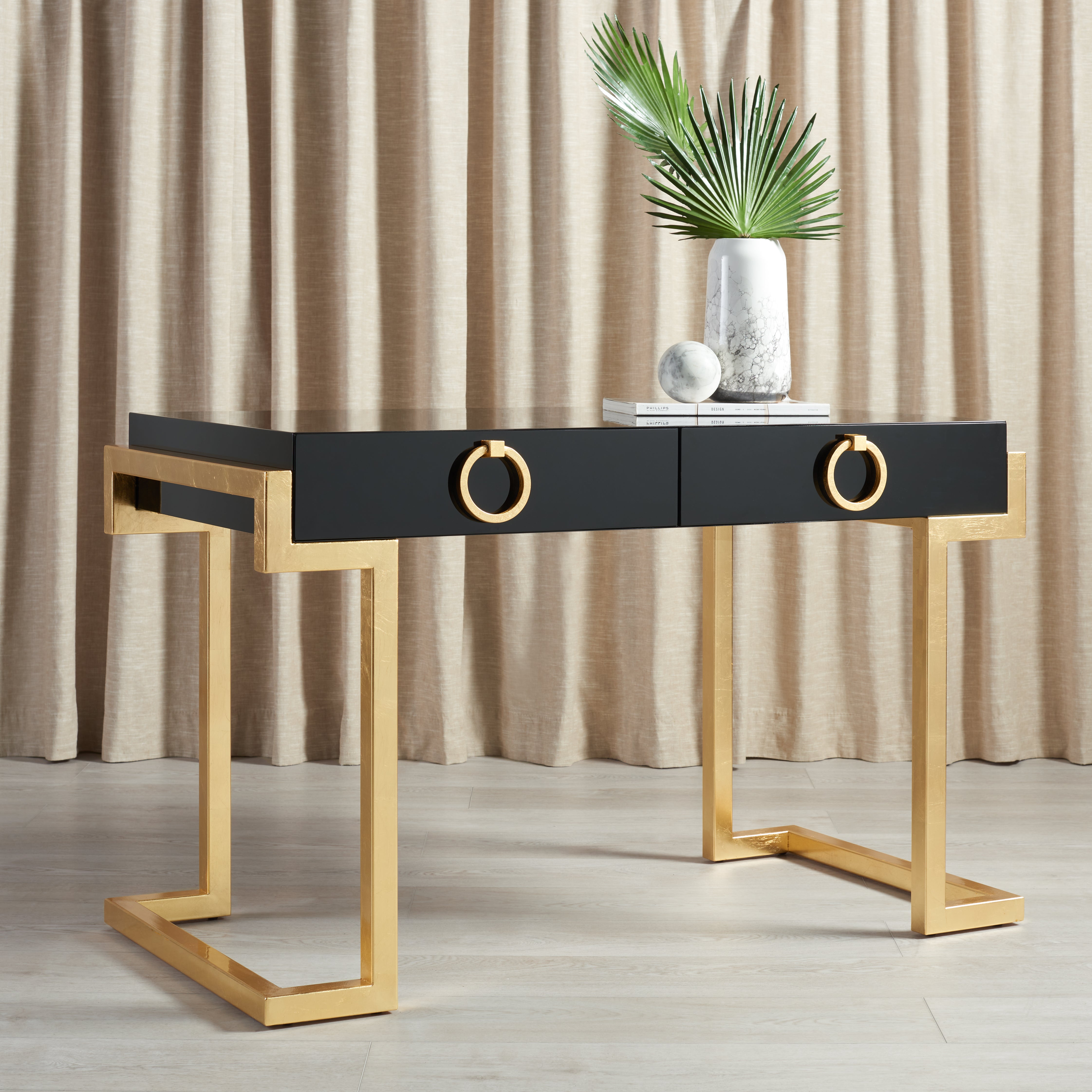 Safavieh Couture Maia 2-Drawer Desk, SFV3504