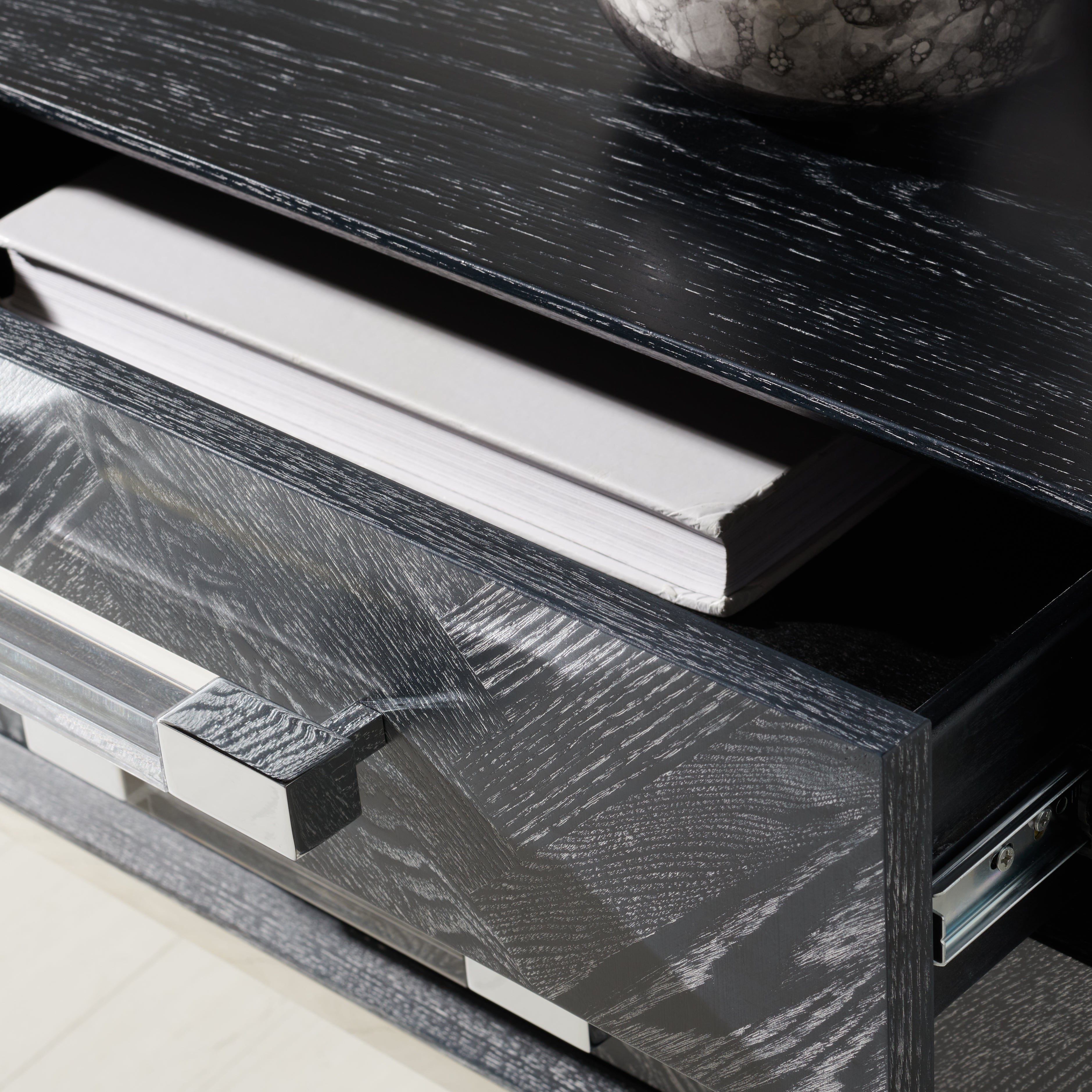 Black Cerused Oak