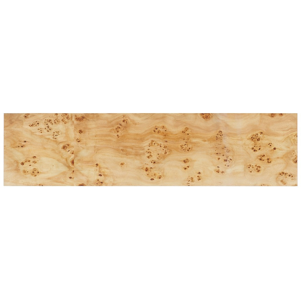 Safavieh Couture Katelynn Burled Mappa Console Table, SFV3590 - Natural