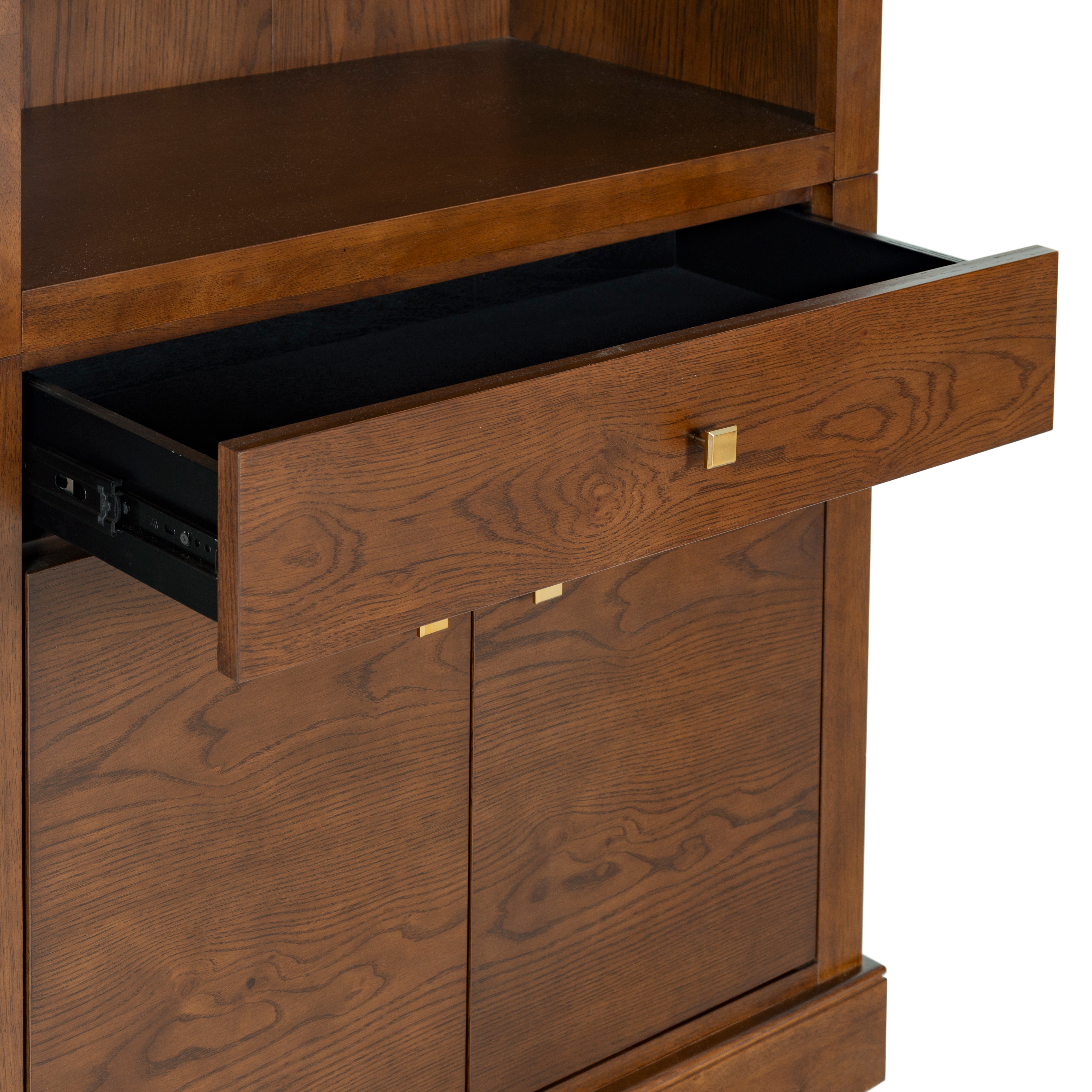 WALNUT / BRASS