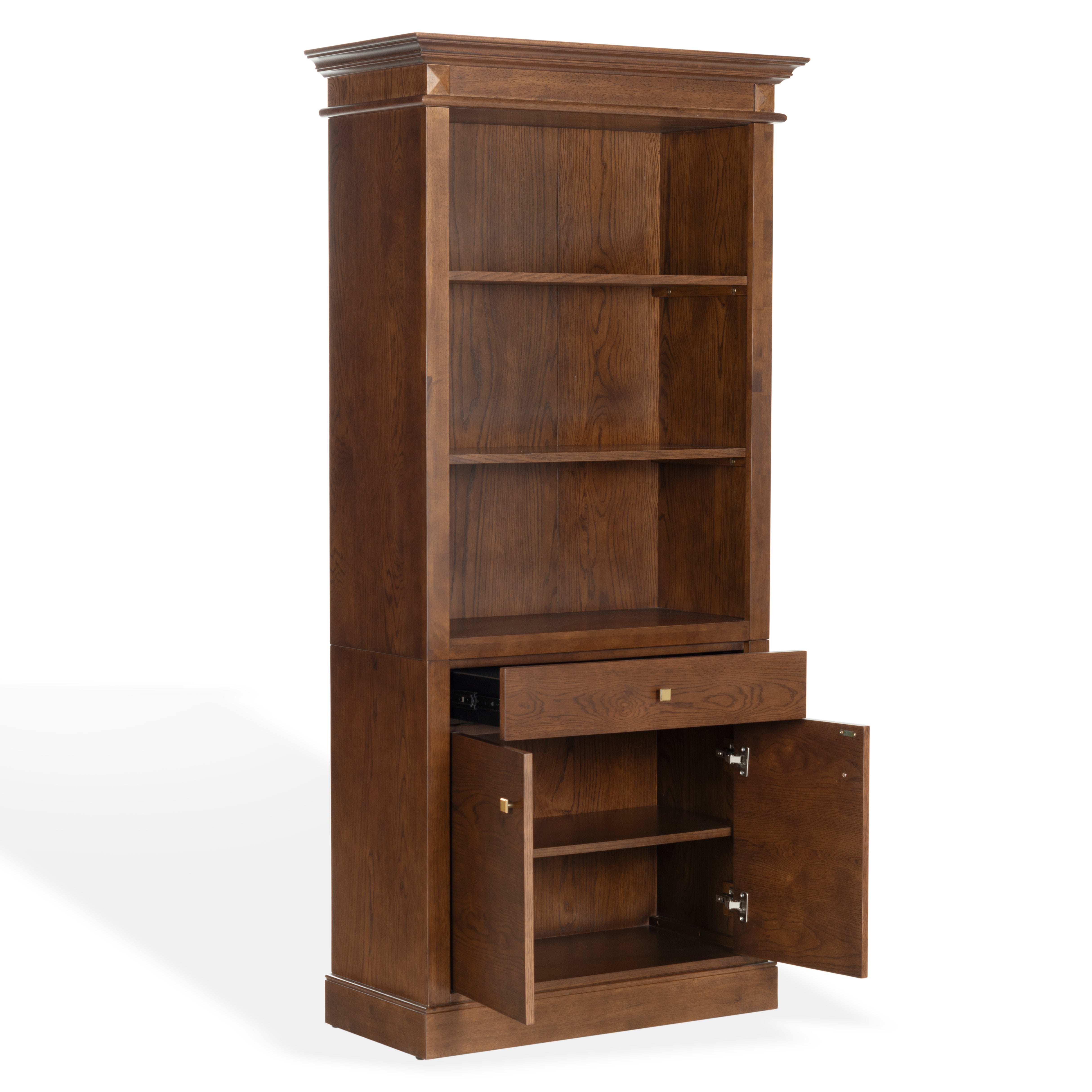 WALNUT / BRASS