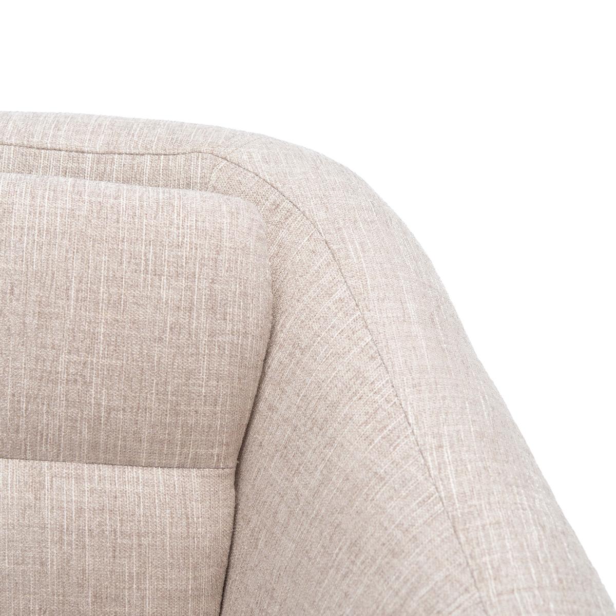 Safavieh Couture Belladonna Mid Century Loveseat - Oatmeal