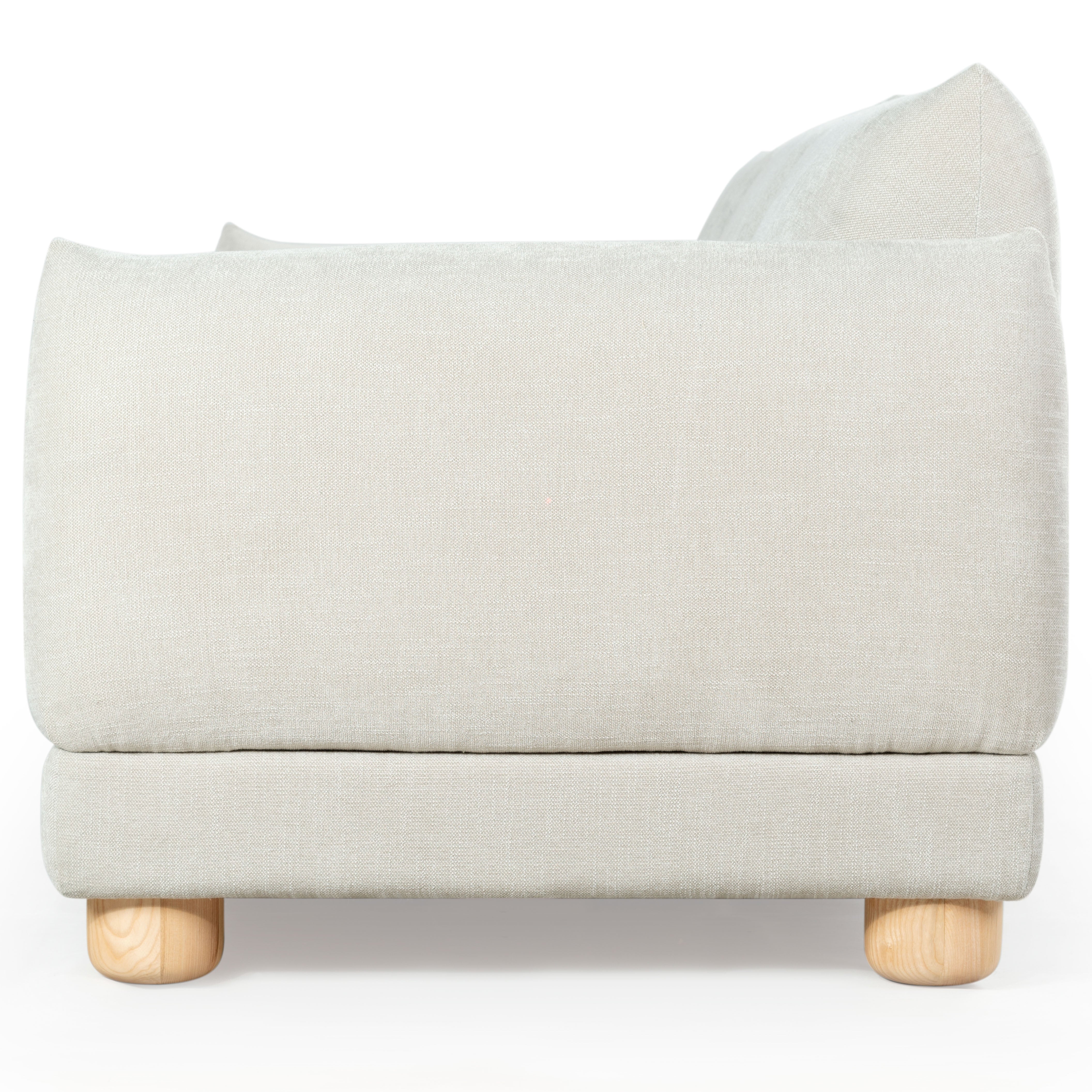 Safavieh Couture Marysa Performance Fabric Sofa, SFV4604 - Beige / Natural