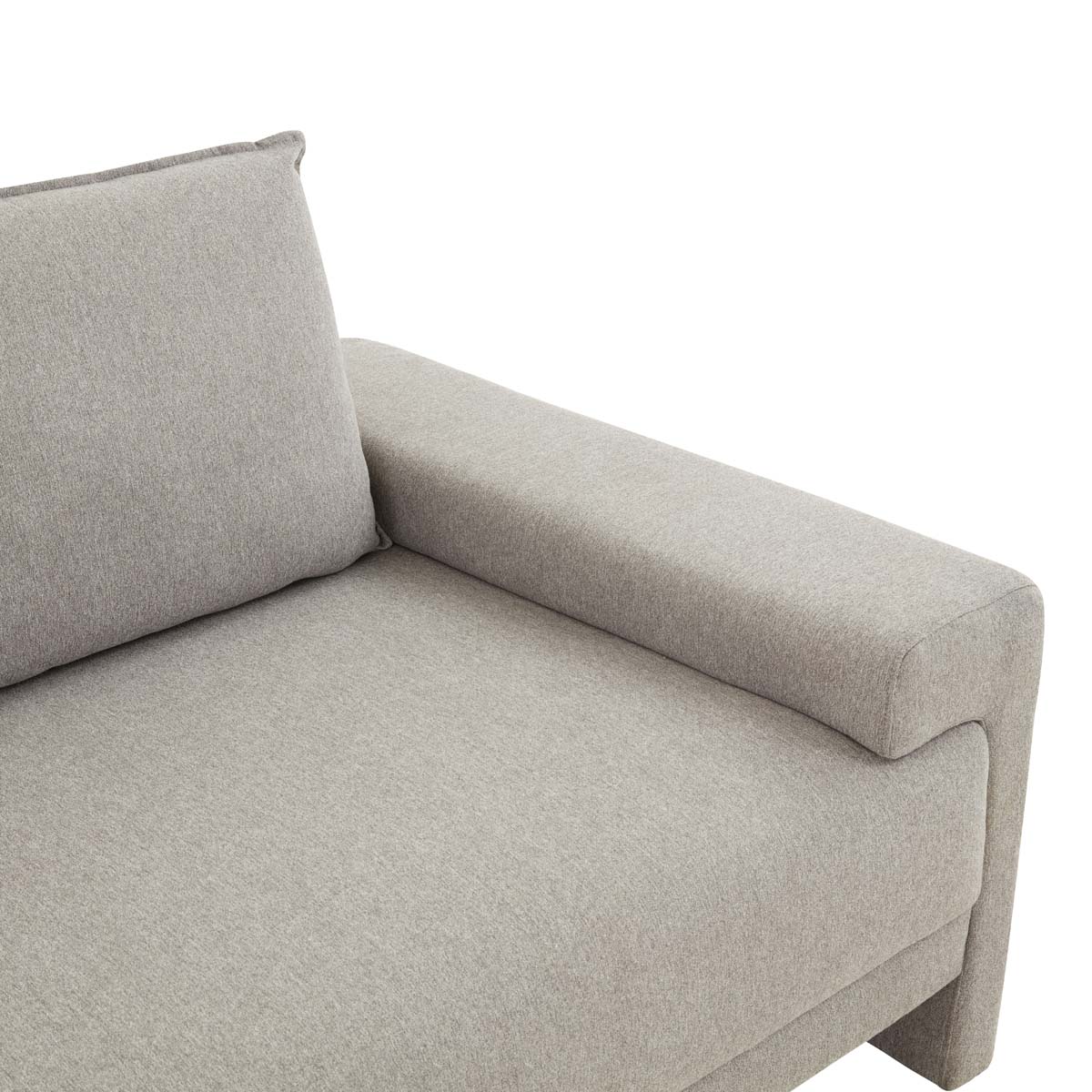 Safavieh Couture Emmylou 3 Seater Sofa - Light Grey