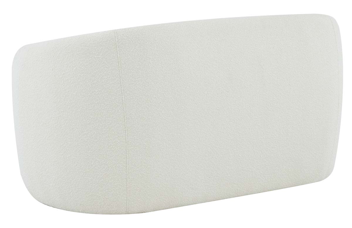 Safavieh Couture Zhao Curved Loveseat - Ivory