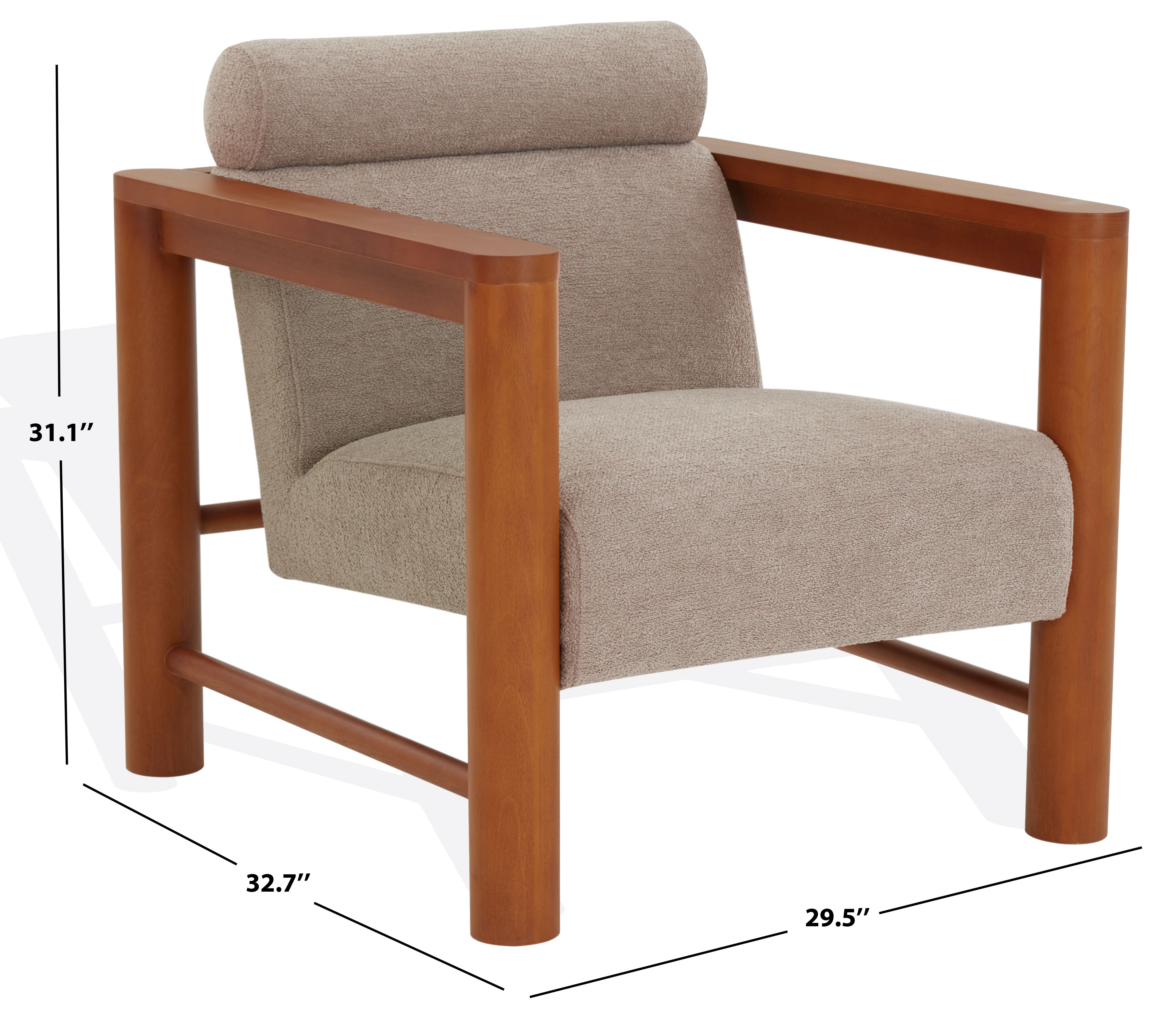 Safavieh Couture Nikolas Boucle Accent Chair, SFV4863