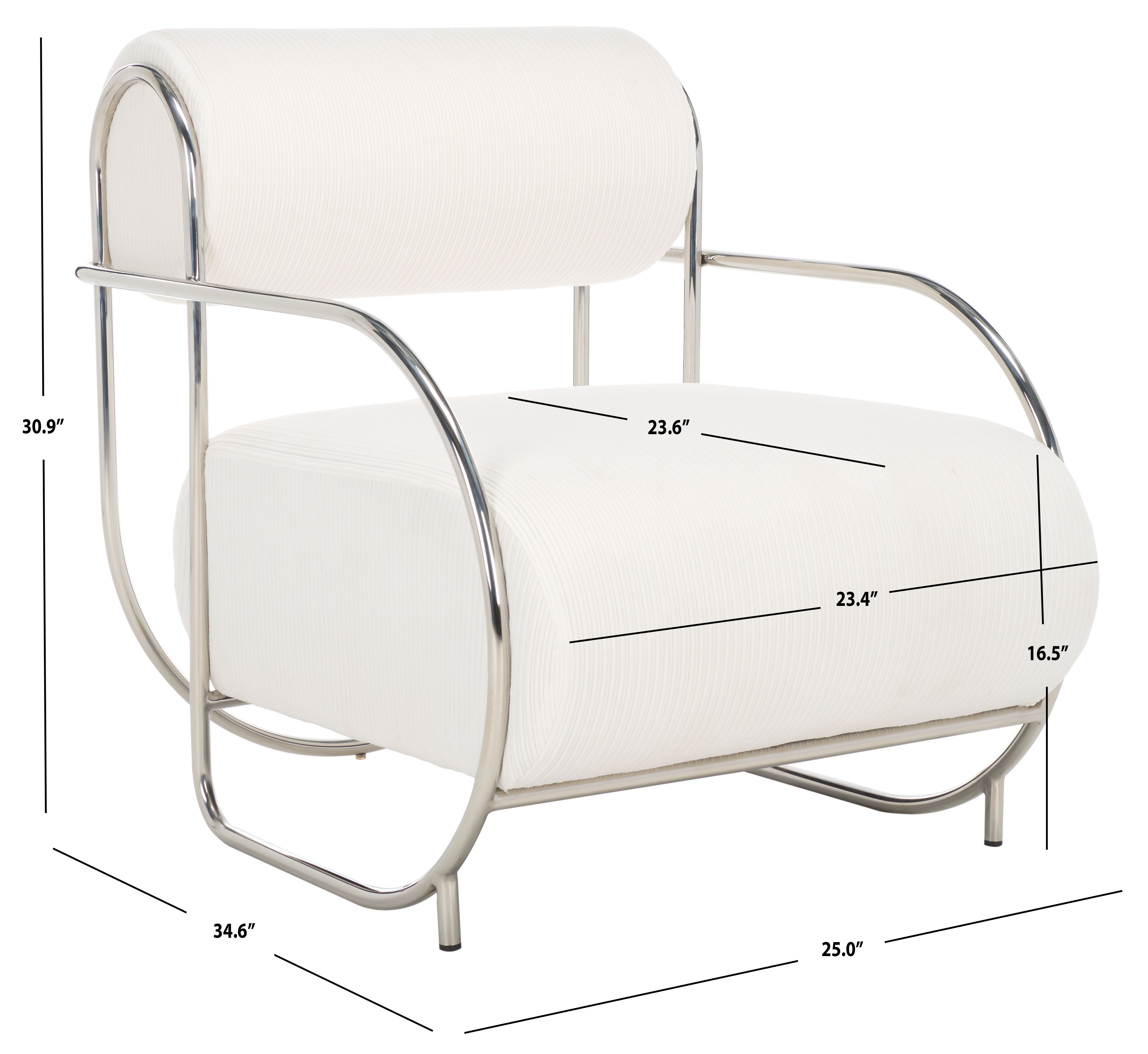 Bethann Metal Frame Accent Chair | Safavieh Couture - SFV5130